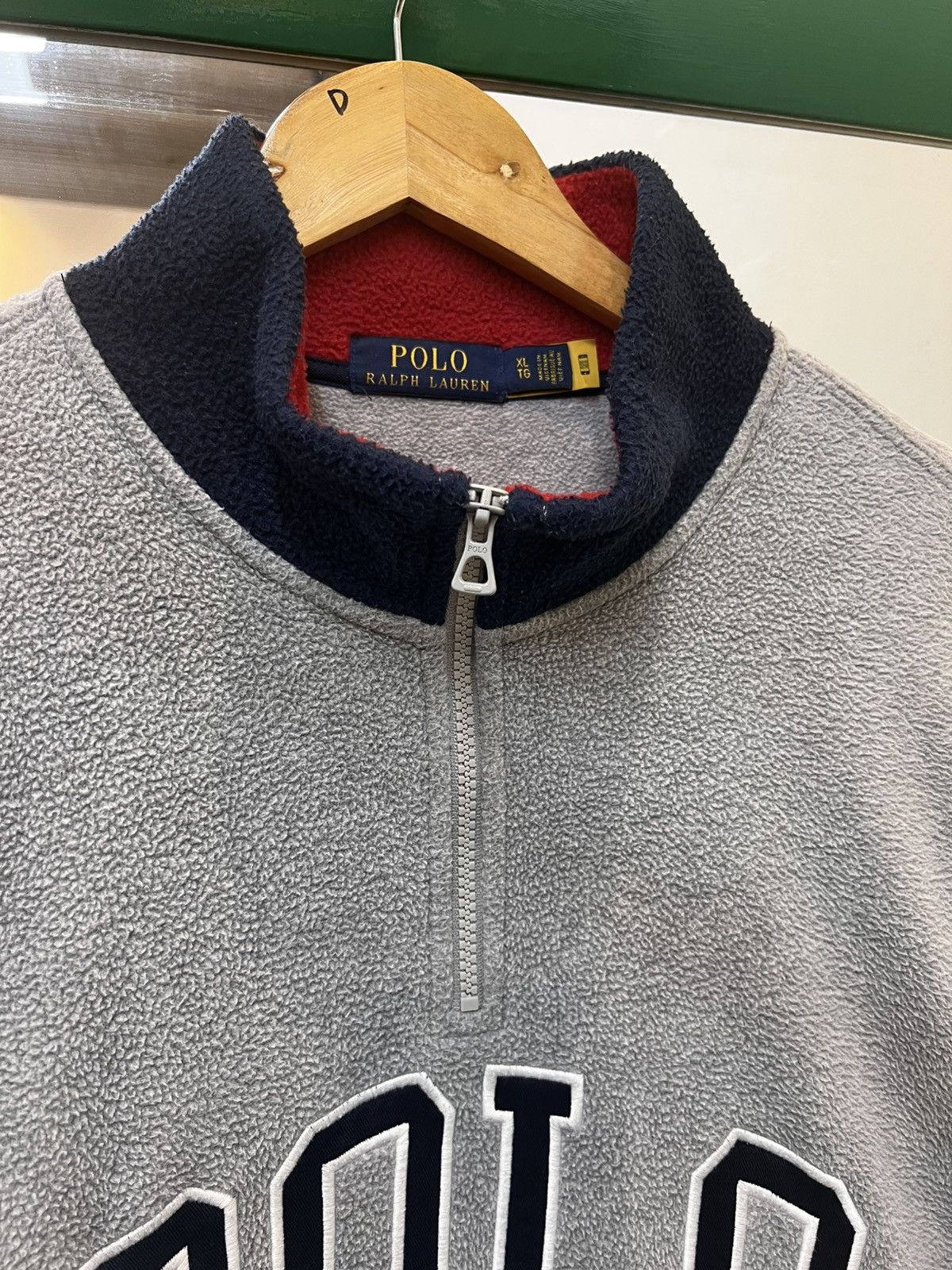Polo Ralph Lauren Polo Ralph Lauren Half Zipper Sweater Size US XL / EU 56 / 4 - 3 Thumbnail