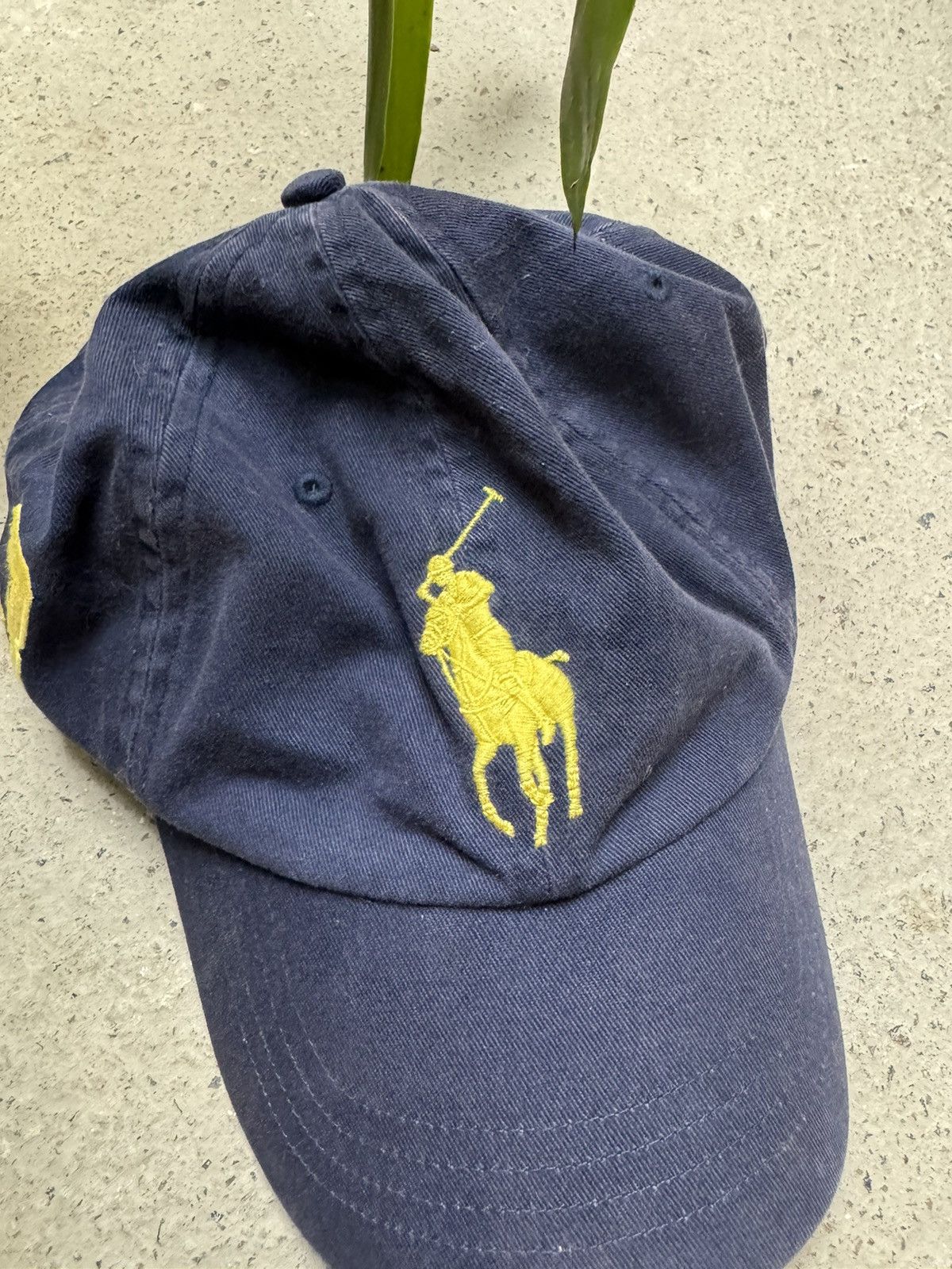 Polo Ralph Lauren × Vintage Vintage Y2K Polo Ralph Lauren Embroidered Logo 3 Horse Cap Size ONE SIZE - 2 Thumbnail