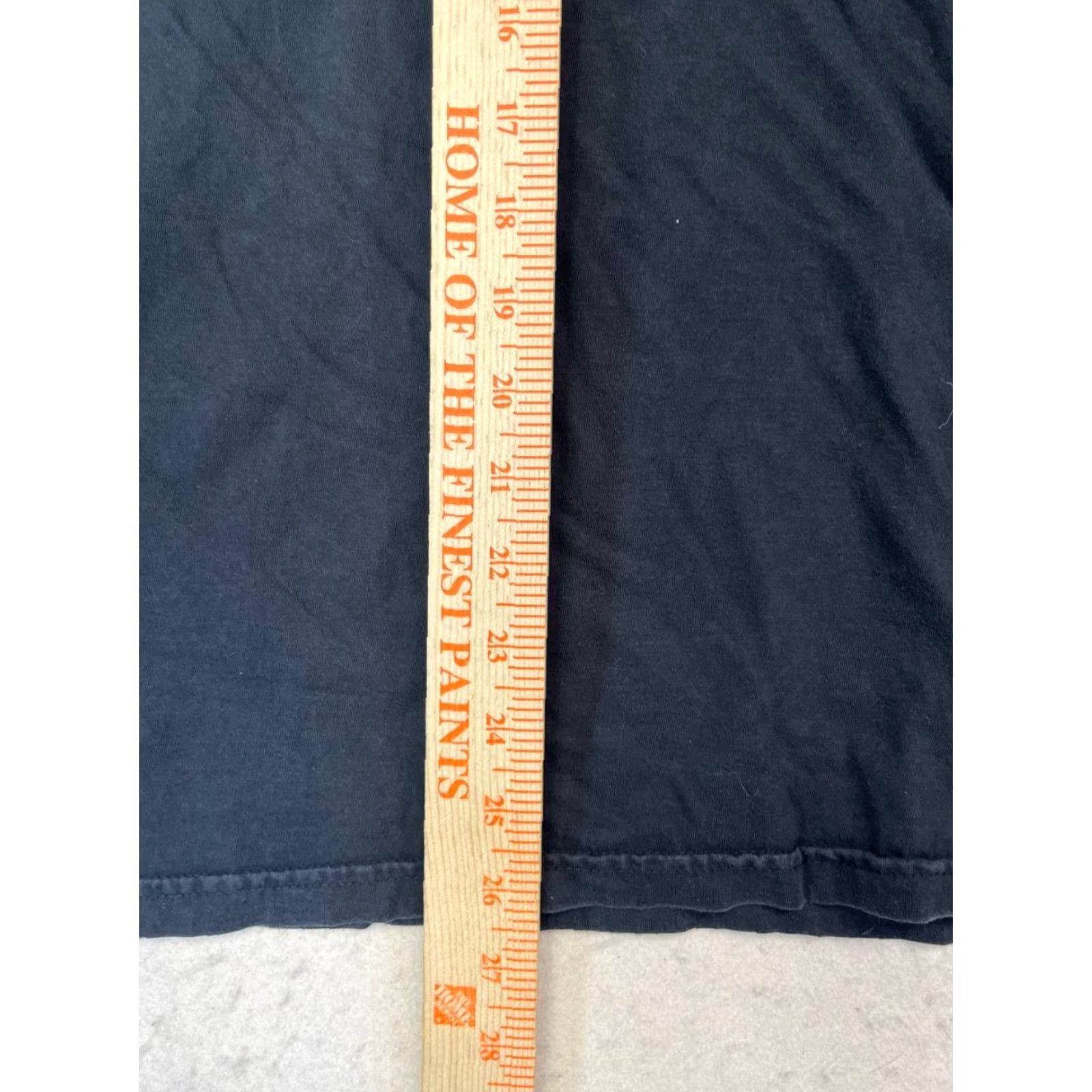Vissla Vissla T-Shirt 100% Organic Cotton Black Short Sleeve Crew Neck Men Size M Double Sided Logo Pocket Size US M / EU 48-50 / 2 - 4 Thumbnail