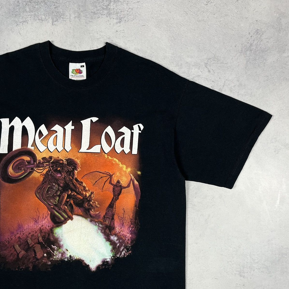 Band Tees Vintage Meat Loaf Rare Tour Rock Band T Shirt 00’s Size US L / EU 52-54 / 3 - 3 Thumbnail