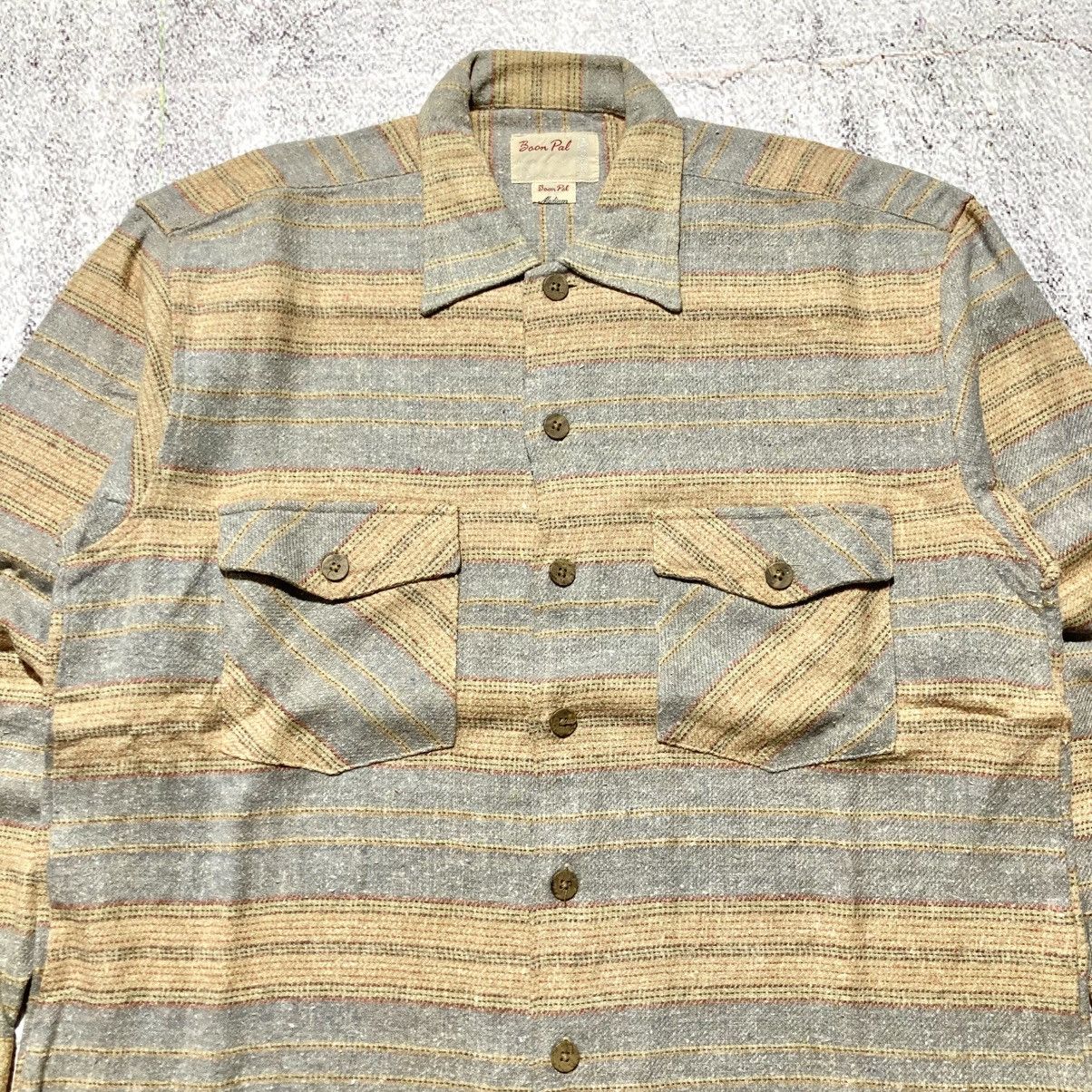 Japanese Brand 2000s Boon Pal Double Pocket Japanese Shirt Kapital Style Size US XL / EU 56 / 4 - 2 Thumbnail