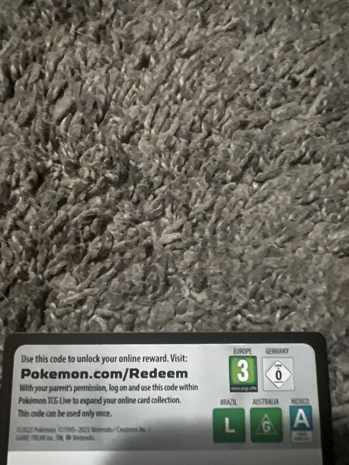 Pokemon 2023 Pokémon Redeem Card Size ONE SIZE - 2 Thumbnail