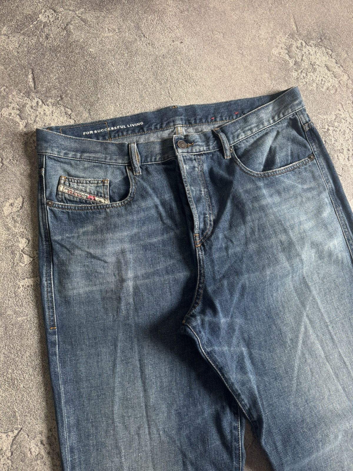 Other Diesel 36/32 2020 D-Viker baggy denim trouser Jean pant Y2K Size US 36 / EU 52 - 8 Thumbnail