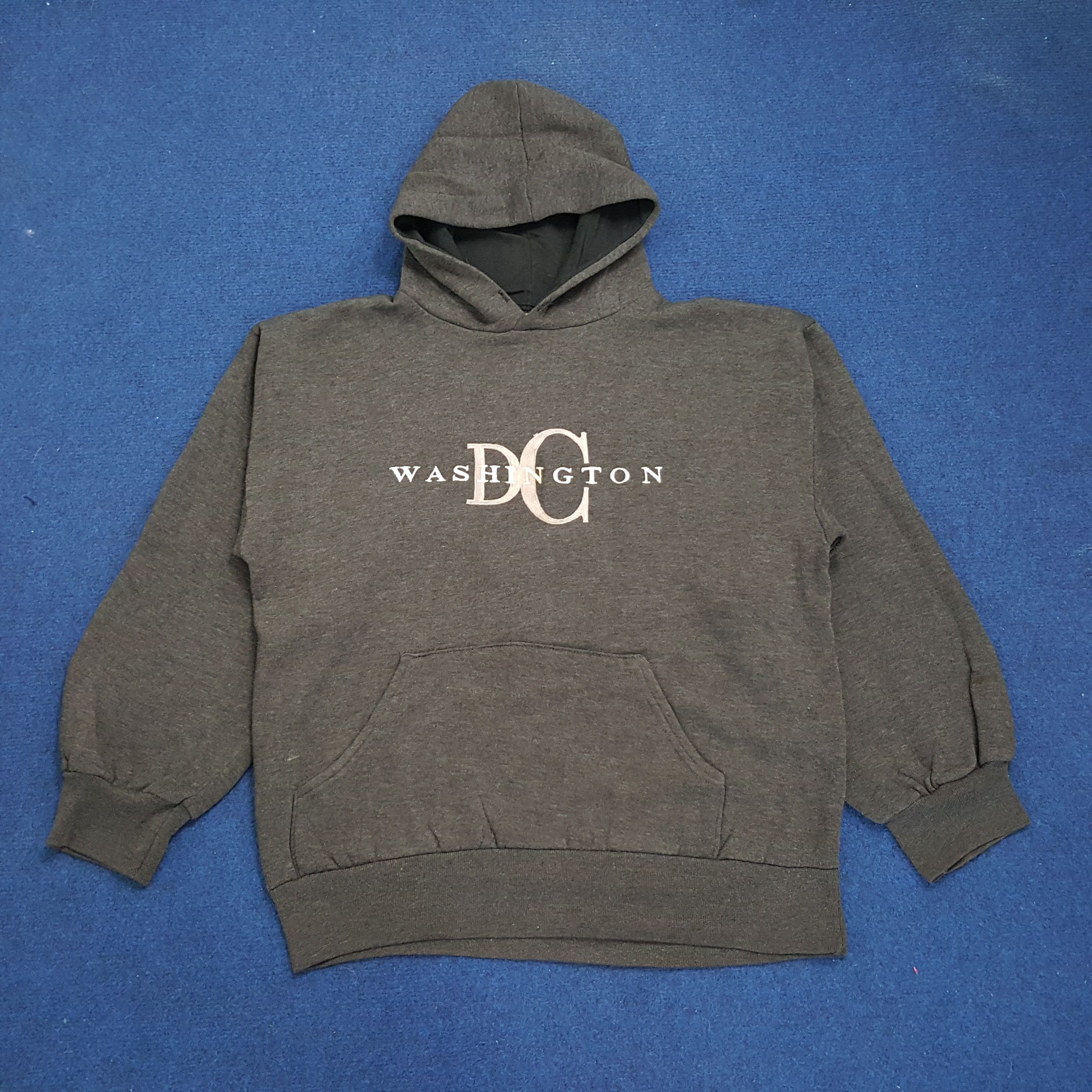 DC × Vintage Vintage DC Washington Spell Out Hoodies Size US M / EU 48-50 / 2 - 1 Thumbnail