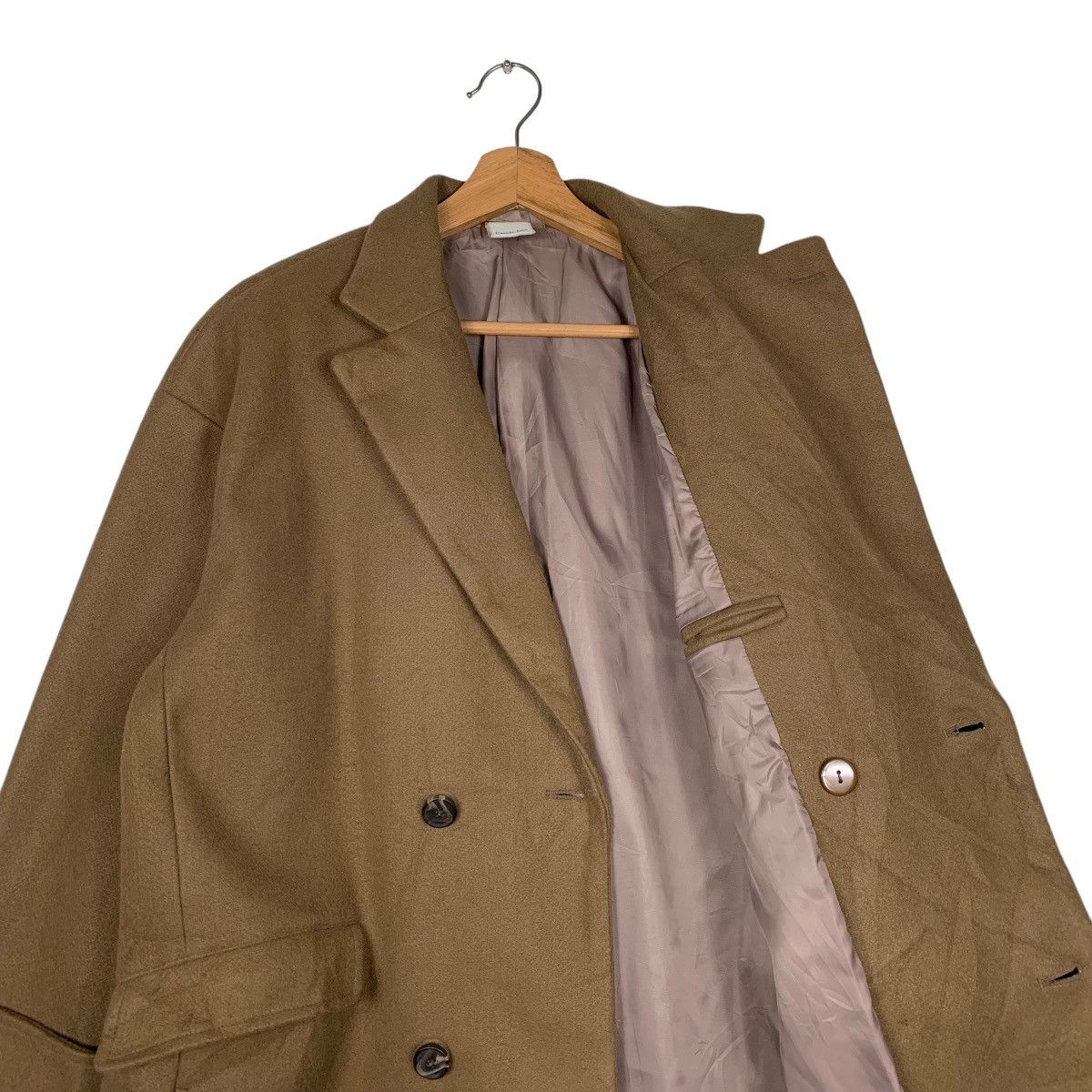 Japanese Brand Japanese Brand Casper John Double Breast Overcoat Size US S / EU 44-46 / 1 - 11 Thumbnail