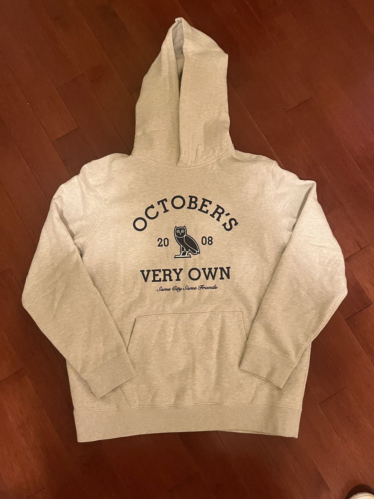 October's Very Own OVO Collegiate Hoodie Ash Heather Grey Size US XL / EU 56 / 4 - 1 Thumbnail