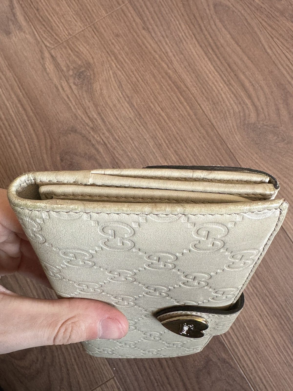 Gucci Gucci Guccissima Heart Wallet Size ONE SIZE - 10 Thumbnail