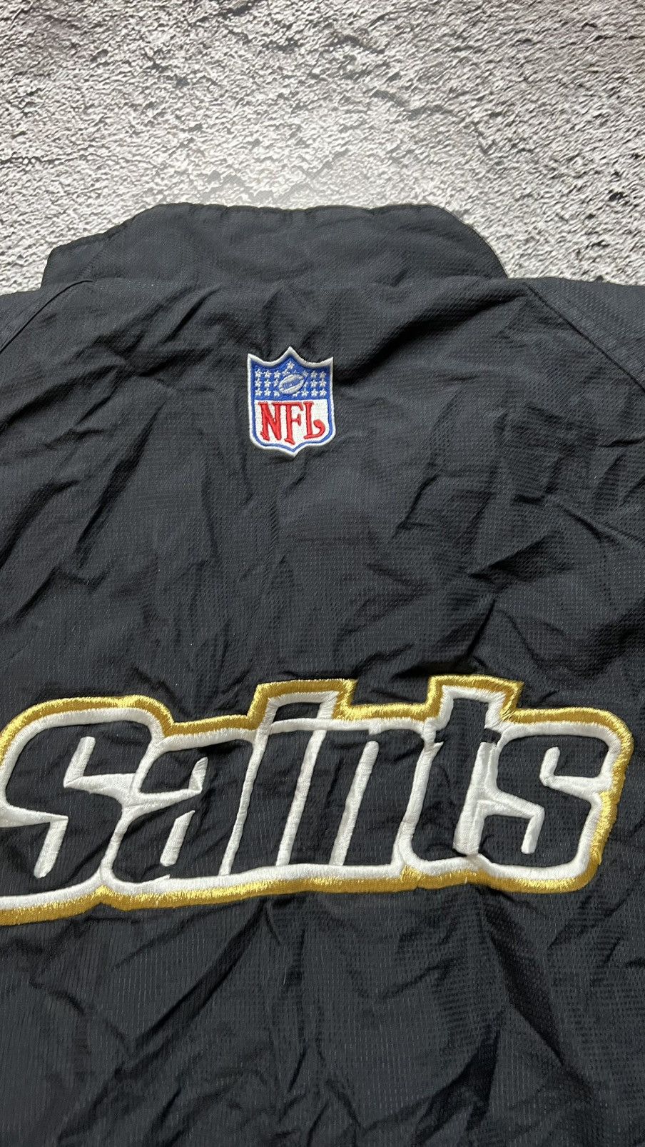 Reebok VTG 90’s New Orlean Saints NFL reebok bomber jacket Size US XL / EU 56 / 4 - 11 Thumbnail
