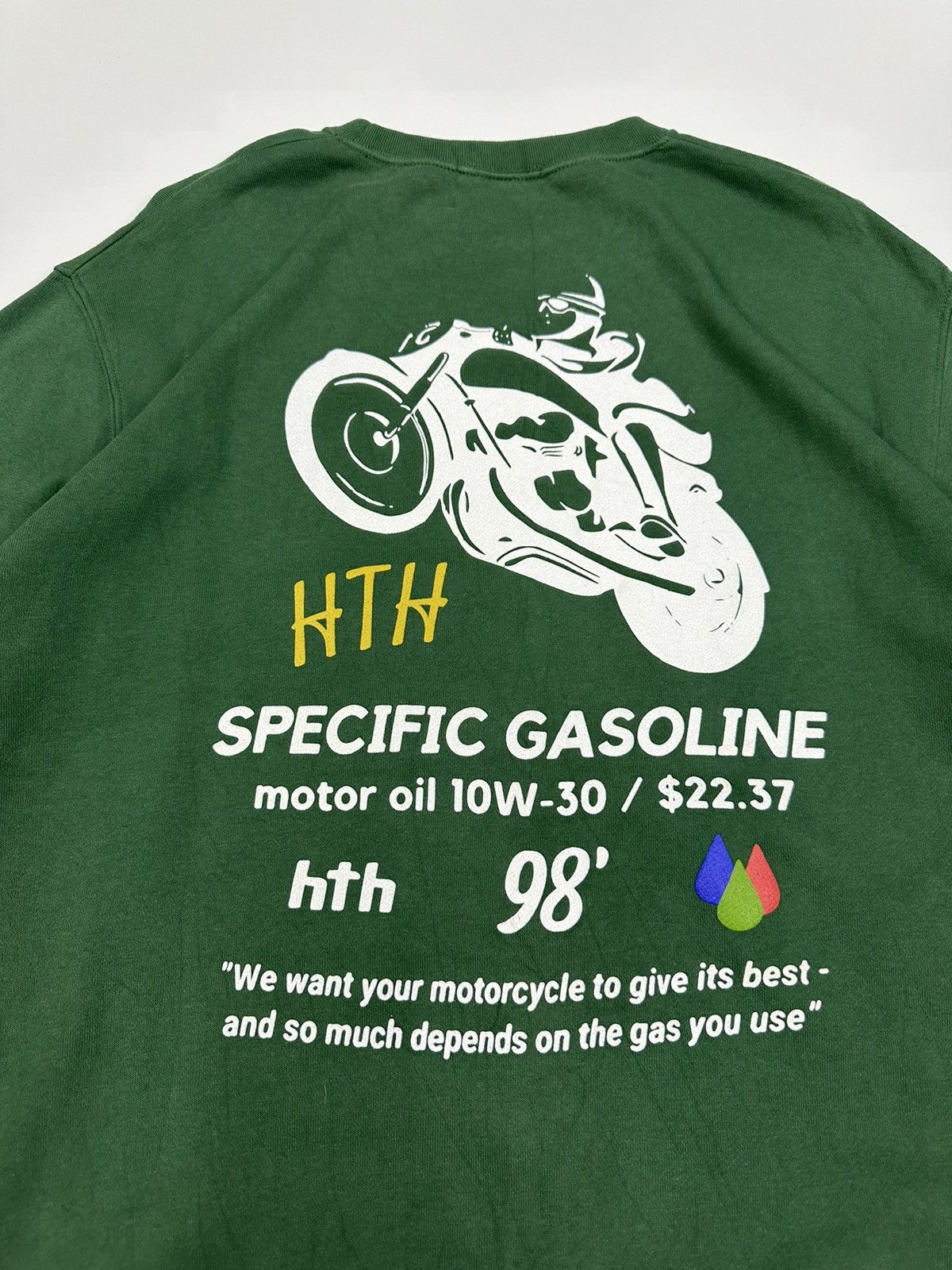 Vintage Vintage Hotter Than Hell Gasoline Promo A617 Size US XL / EU 56 / 4 - 2 Thumbnail