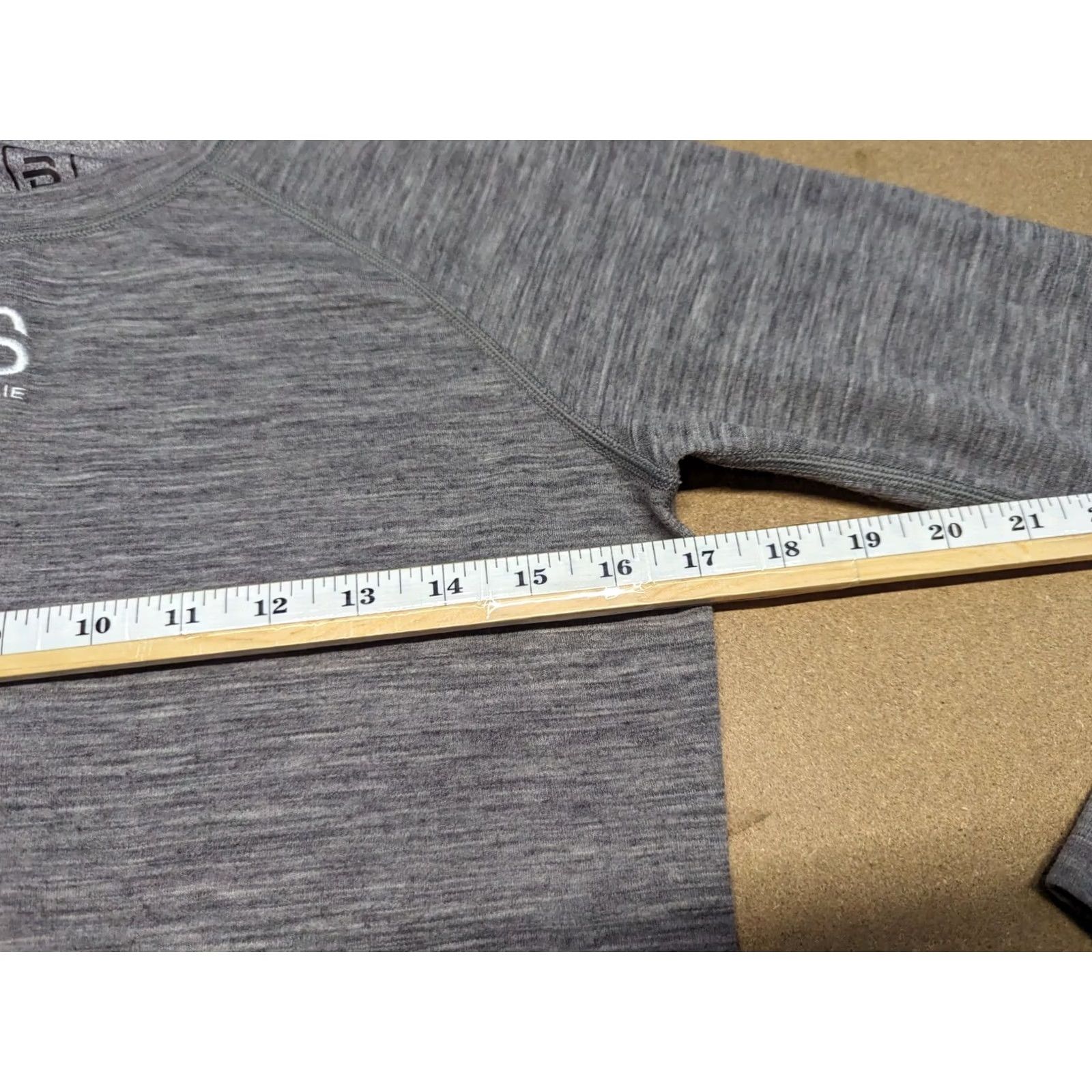Layer 8 Bjorn Daehlie Base Layer Shirt Womens Medium Northug Gray Sports Ski Mountain Size M / US 6-8 / IT 42-44 - 6 Thumbnail