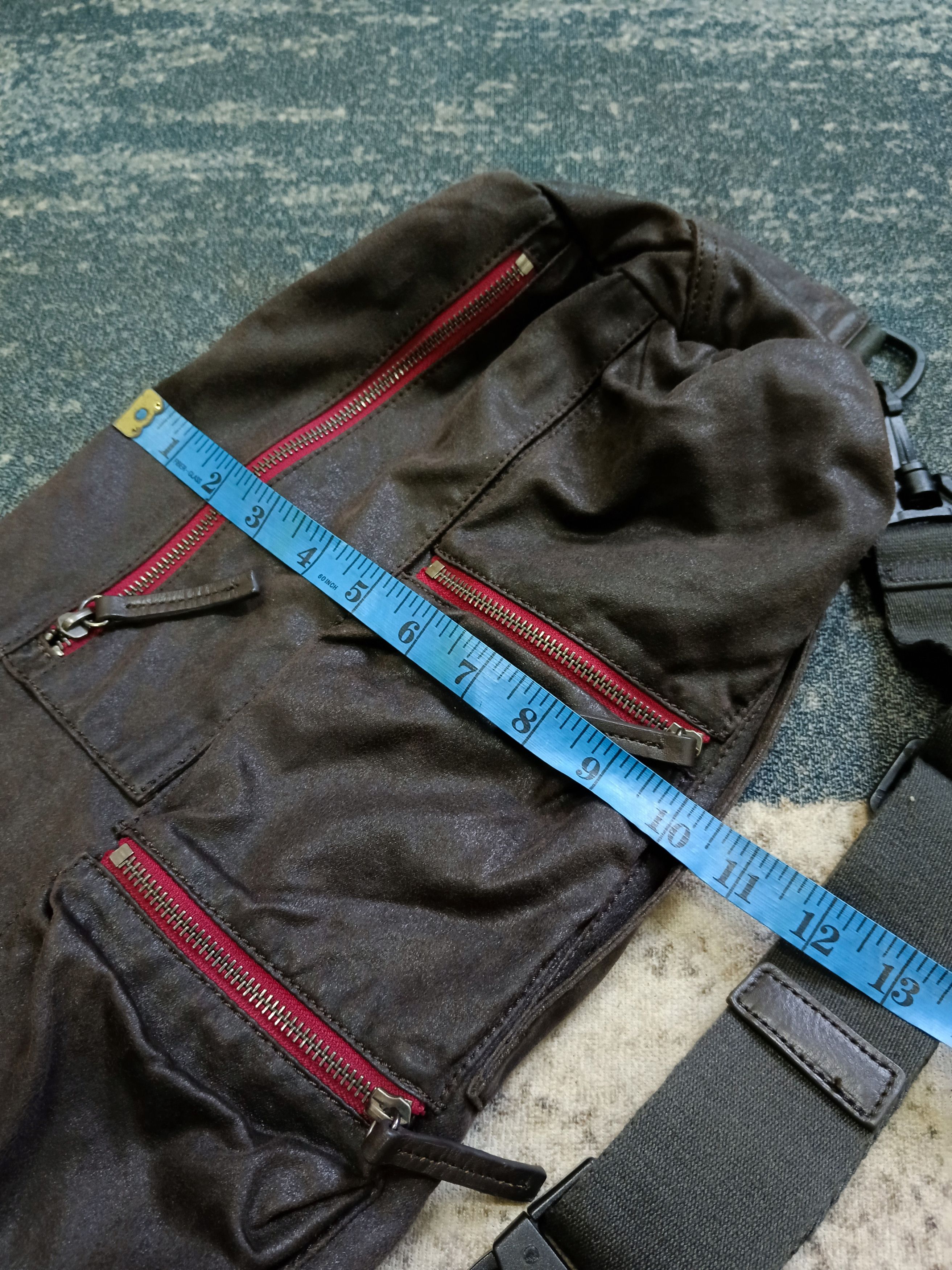 Japanese Brand VERY RARE🔥WAXED CROSSBODY TACTICAL ART BERG 2WAY Size ONE SIZE - 10 Thumbnail