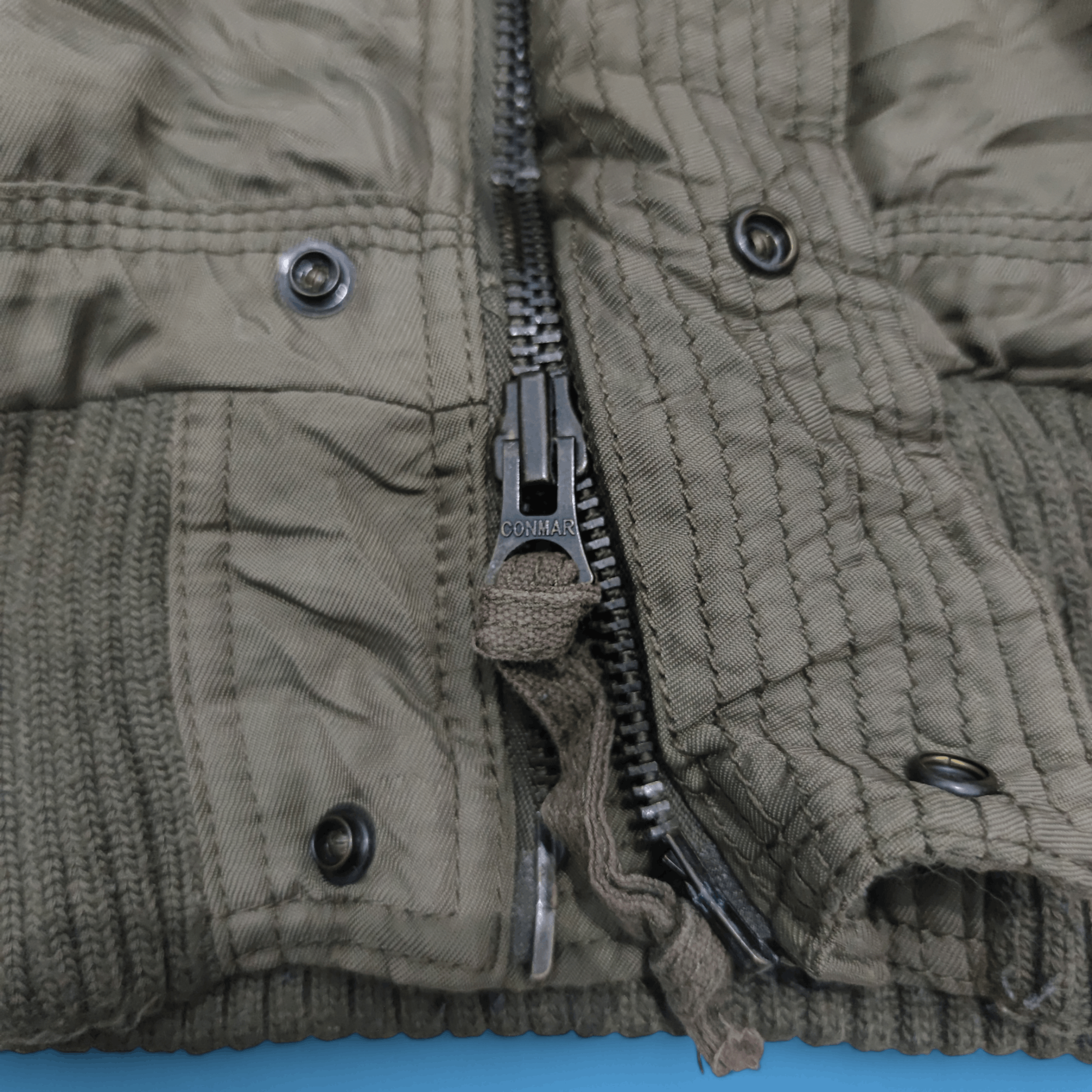 If Six Was Nine 2000s Japanese Brand G.O.A Racoon Fur Hoodie Military Jacket Size US M / EU 48-50 / 2 - 9 Thumbnail