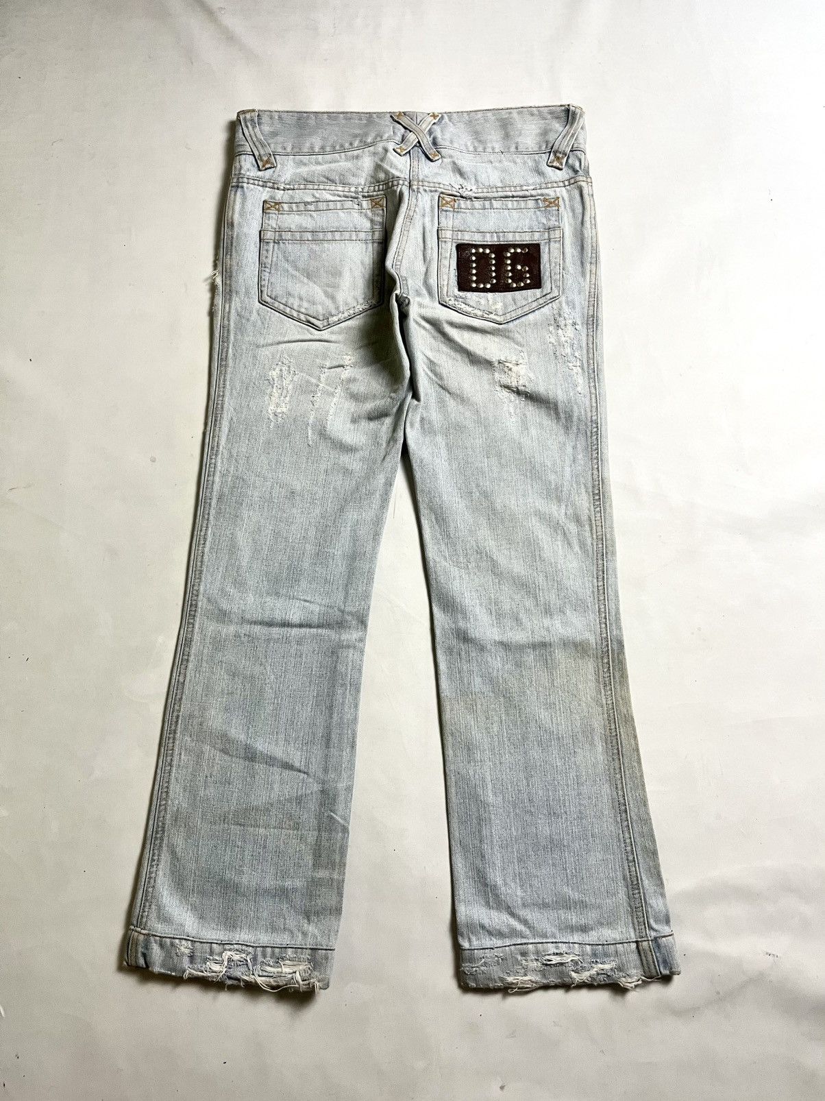 Kapital 00s Dolce Gabbana Bell Botom denim pant Size US 32 / EU 48 - 6 Thumbnail