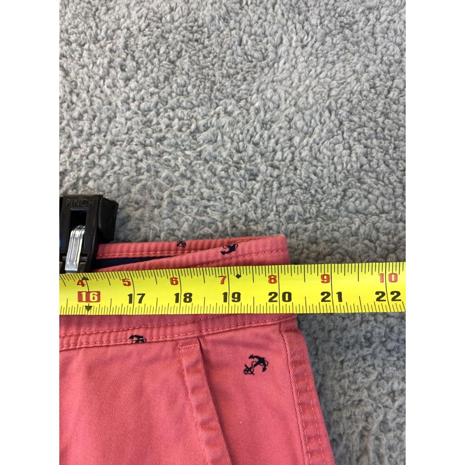 Vintage St. John's Bay Cargo Shorts Men 40 Elastic Waist 100% Cotton Outdoor/Active Pink Regular 10" Inseam Mens Size US 40 / EU 56 - 4 Thumbnail