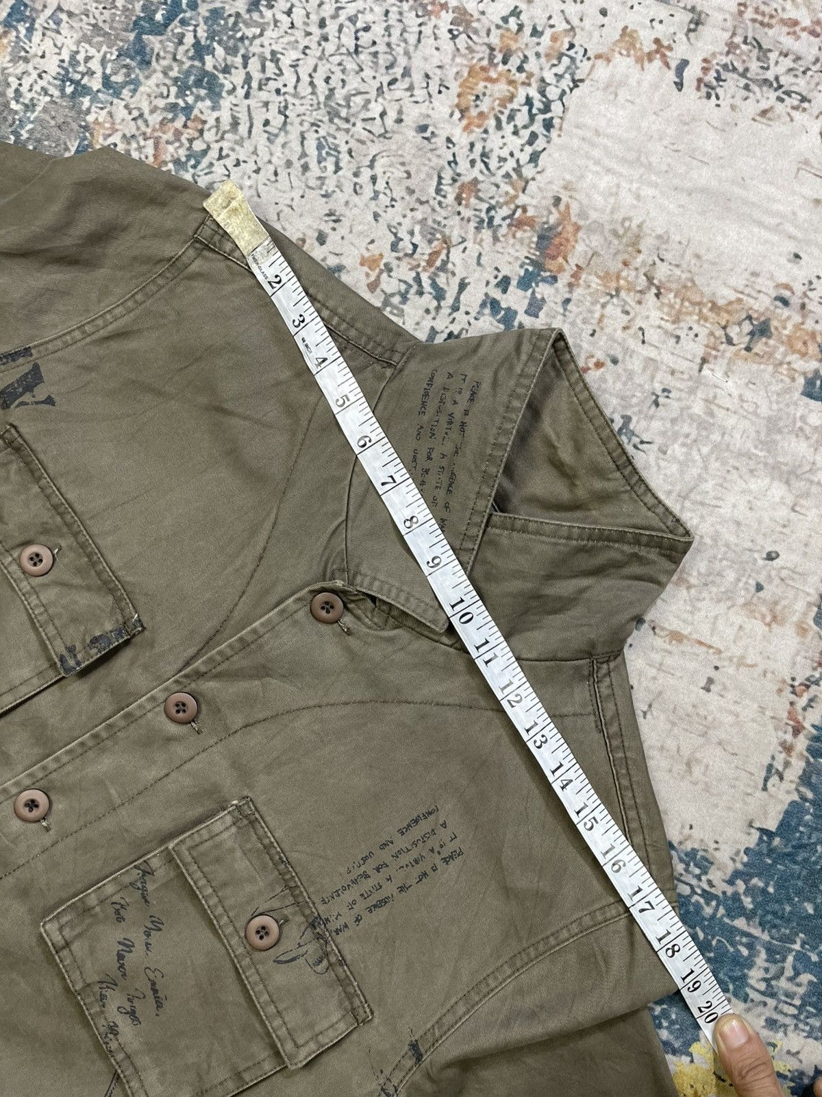 URBAN RESEARCH DOORS Urban Research Military Aircrew Uniform Workshirt Size US S / EU 44-46 / 1 - 12 Thumbnail