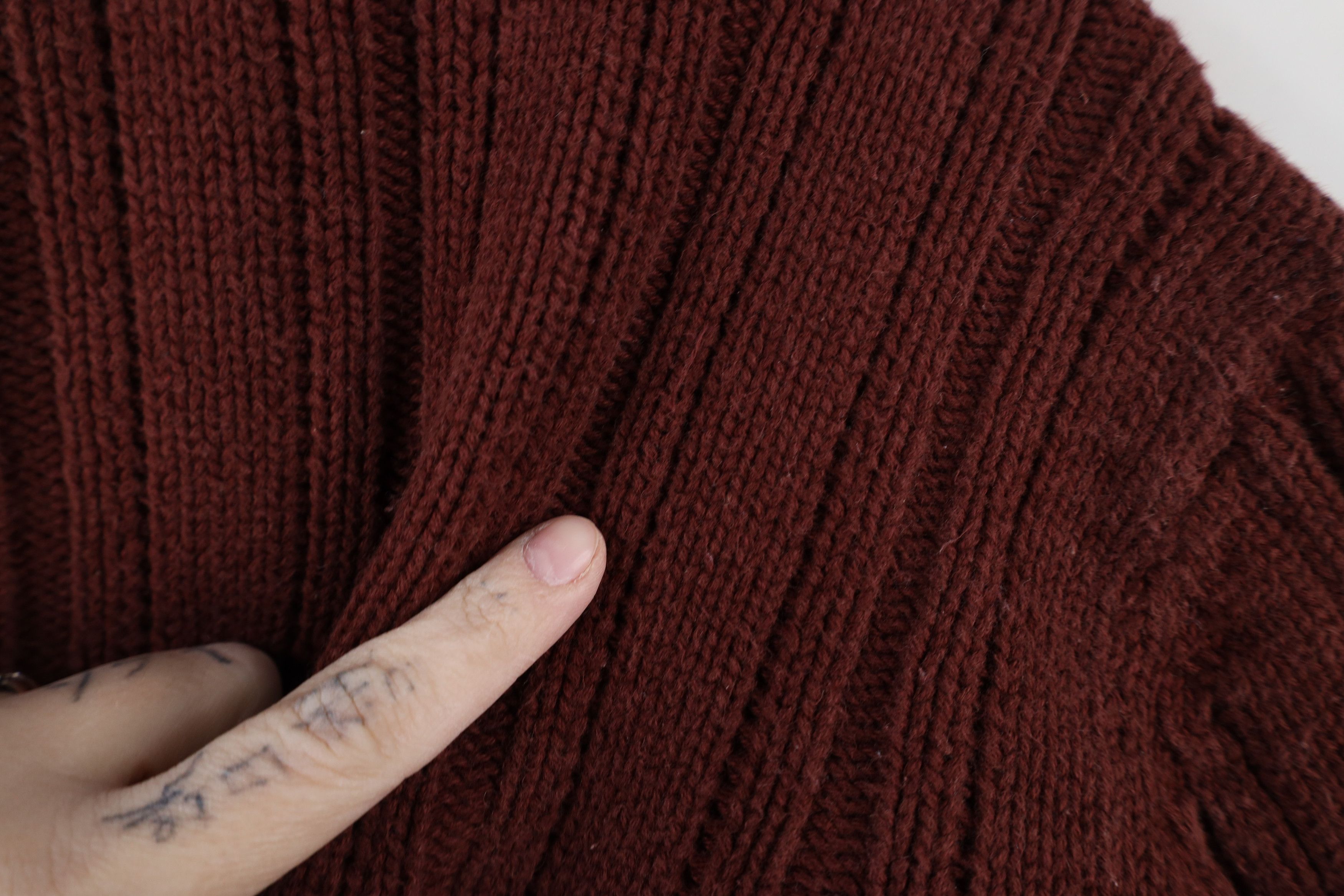Gap × Vintage Vintage Y2K Gap Heavyweight Ribbed Knit Turtleneck Sweater Size US M / EU 48-50 / 2 - 4 Thumbnail