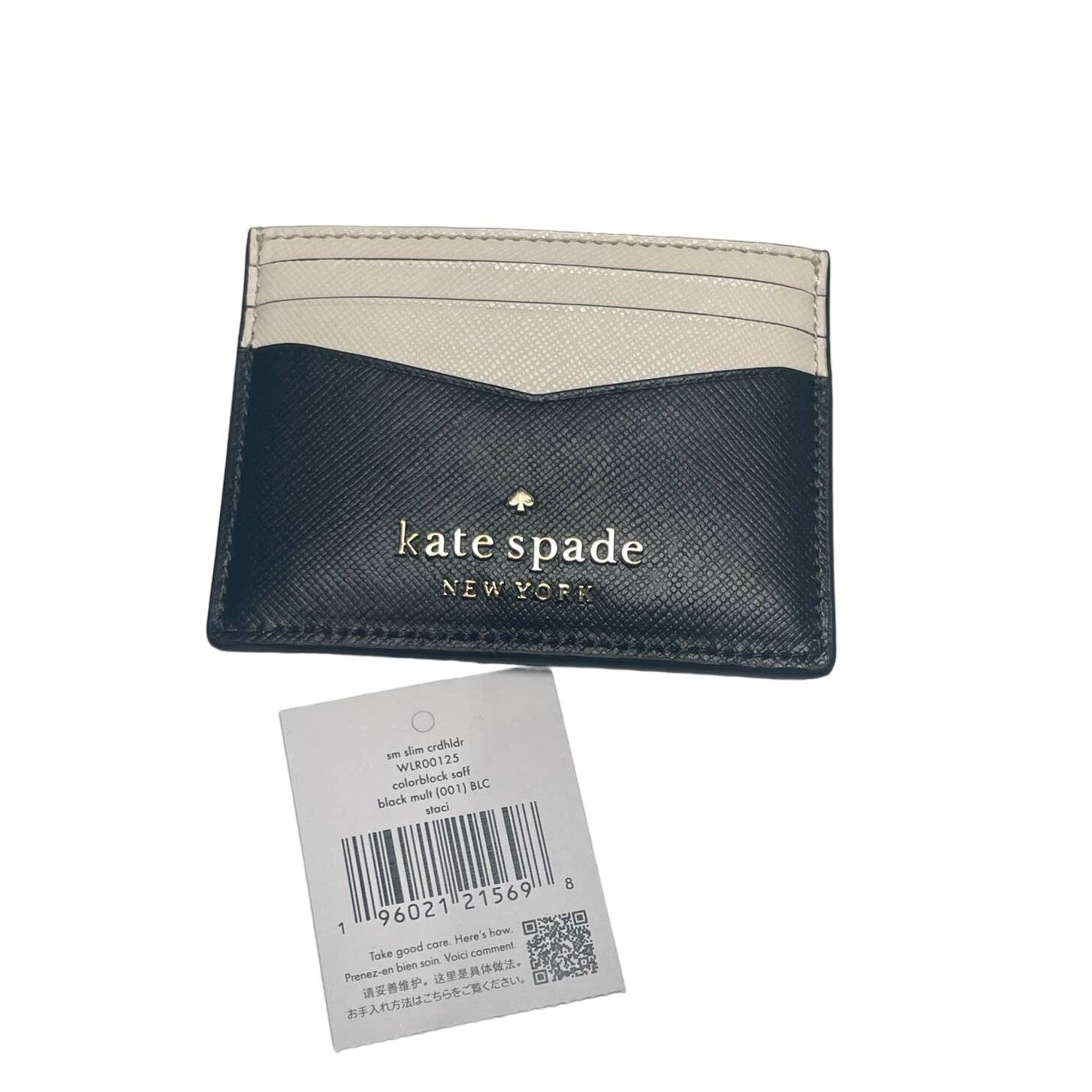 Kate Spade Kate Spade Staci Slim card holder black multi New Size ONE SIZE - 7 Thumbnail