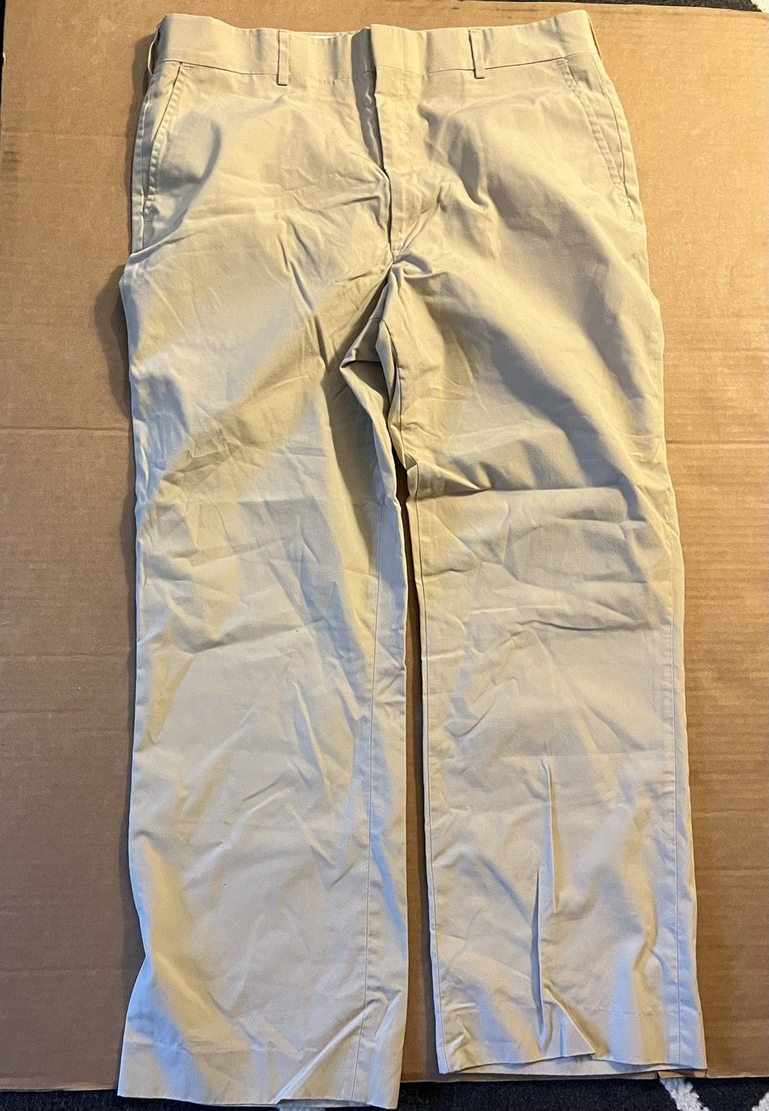 L.L. Bean × Vintage 90s L.L. Bean Tan Pants Size US 35 - 2 Thumbnail