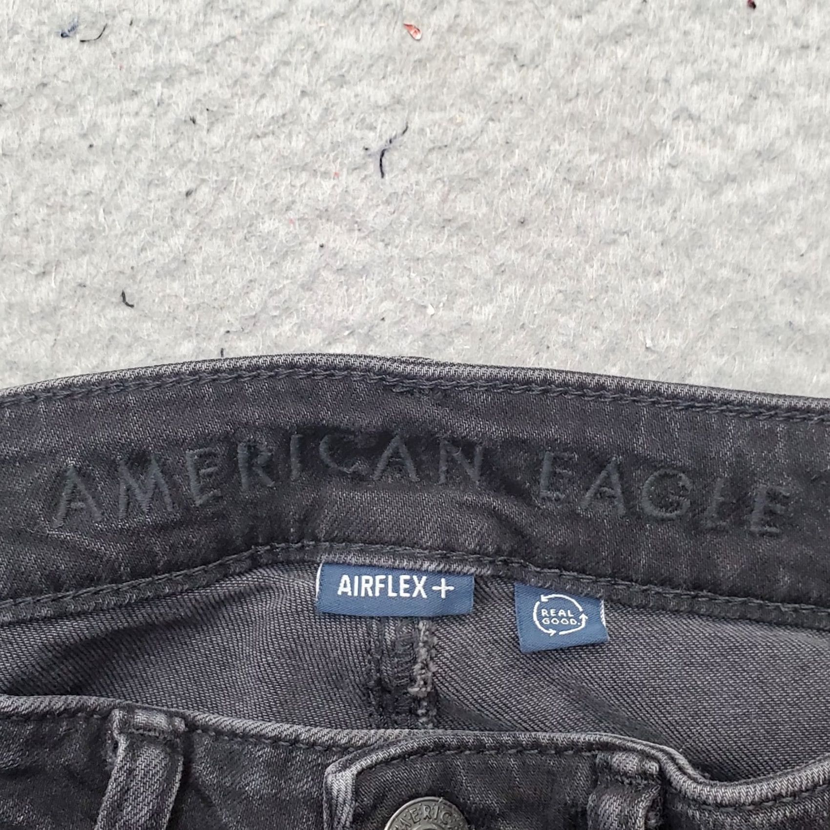American Eagle Outfitters American Eagle Outfitters Jeans Womens 29x34 Black Denim Athletic Straight Leg Size 24" / US 00 / IT 34 - 7 Thumbnail