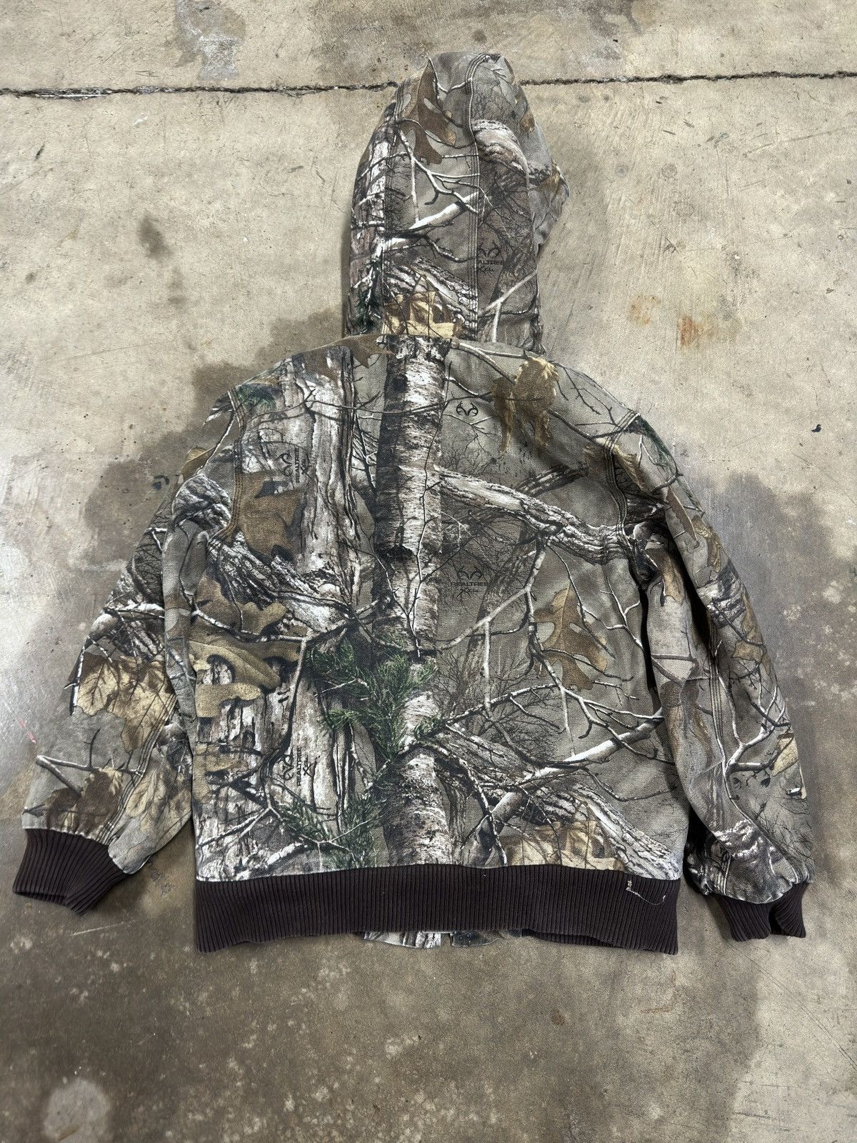 Carhartt × Vintage 90’s Carhartt Camo Jacket Size S / US 4 / IT 40 - 3 Thumbnail