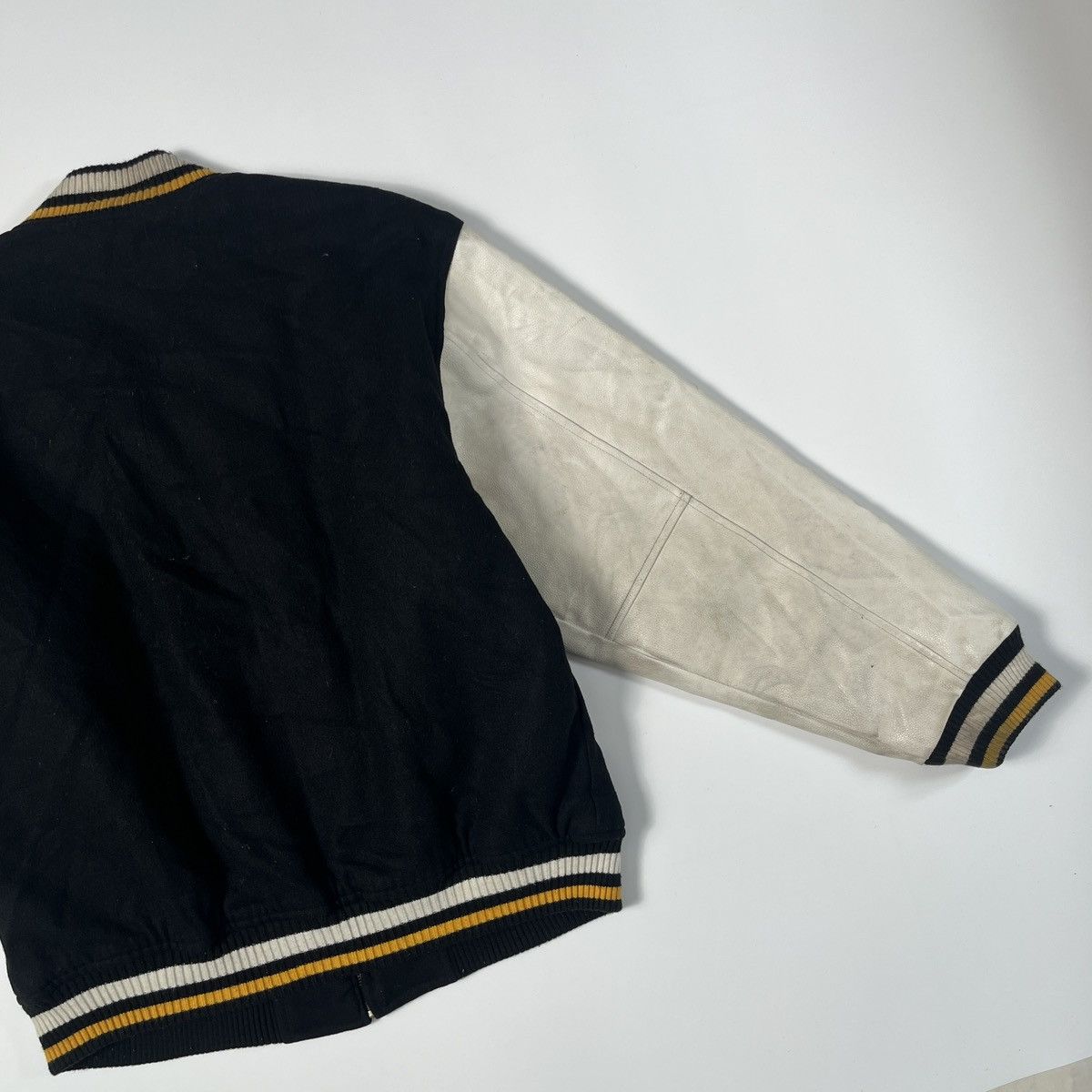 Southpole Southpole Varsity Wool & Leather Jacket Size US L / EU 52-54 / 3 - 14 Thumbnail