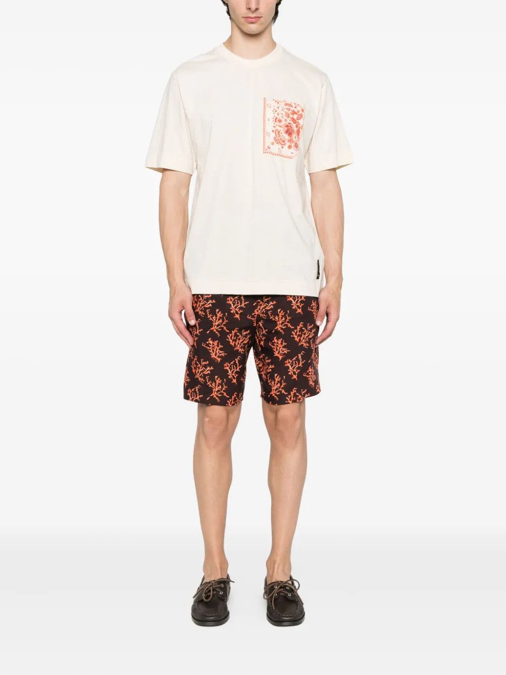 Fendi o1s1wg110526 T-Shirt in White Size US XL / EU 56 / 4 - 3 Thumbnail