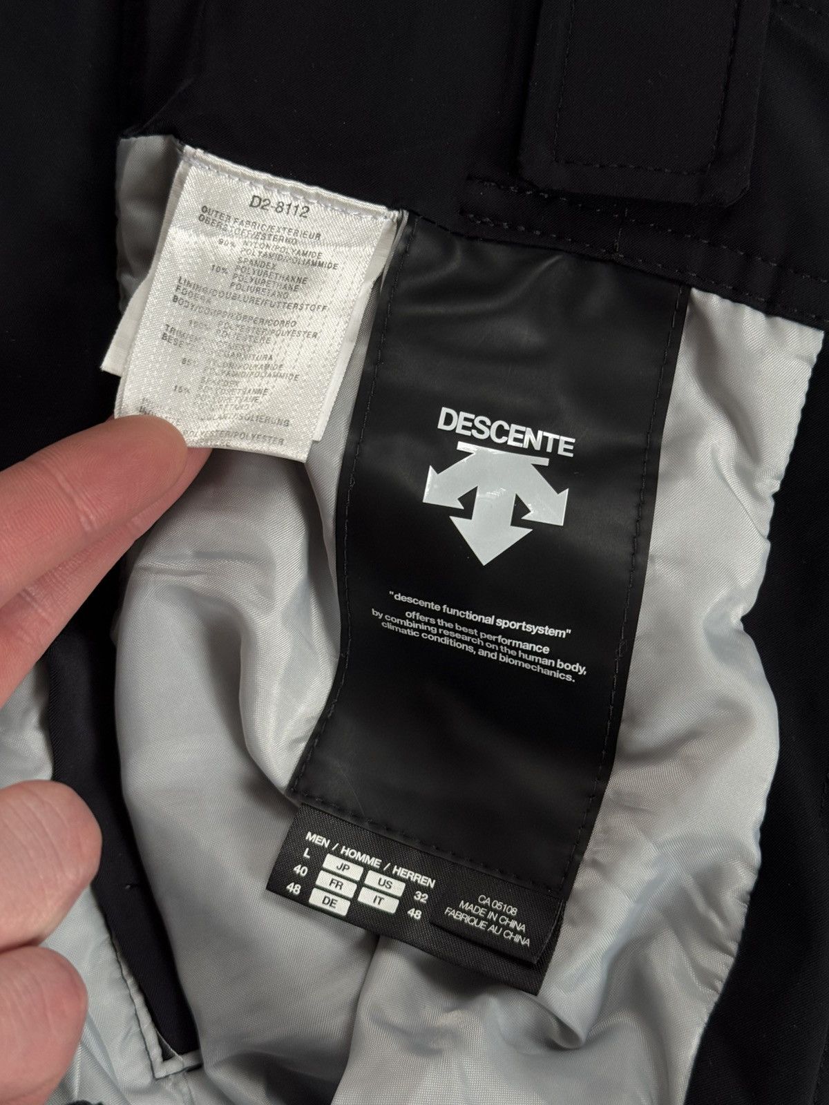 Descente Descente 32size ski pants overalls outdoor gorpcore snow Size US 32 / EU 48 - 11 Thumbnail