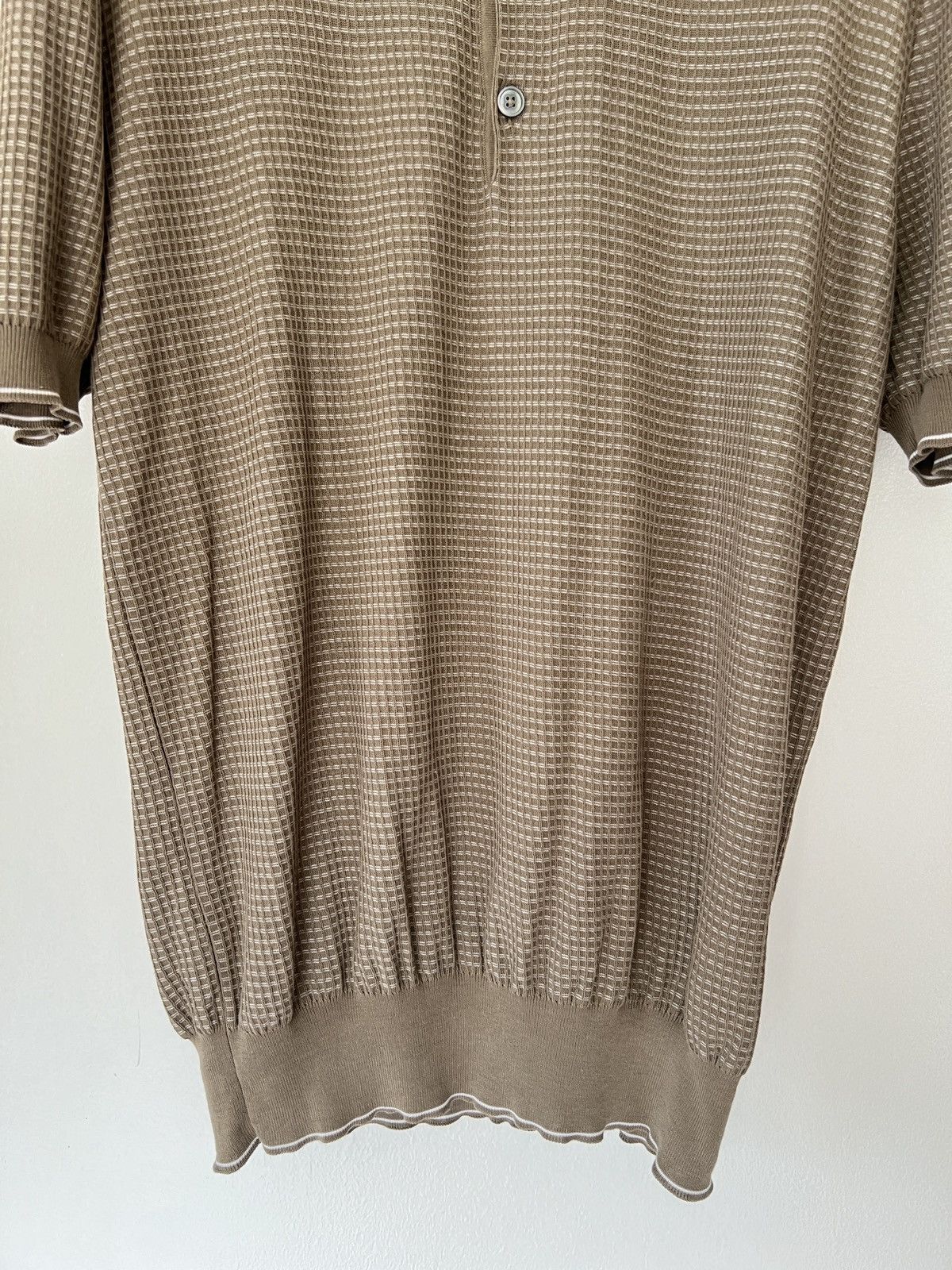 Hermes Hermes old money textured polo Size US M / EU 48-50 / 2 - 5 Thumbnail