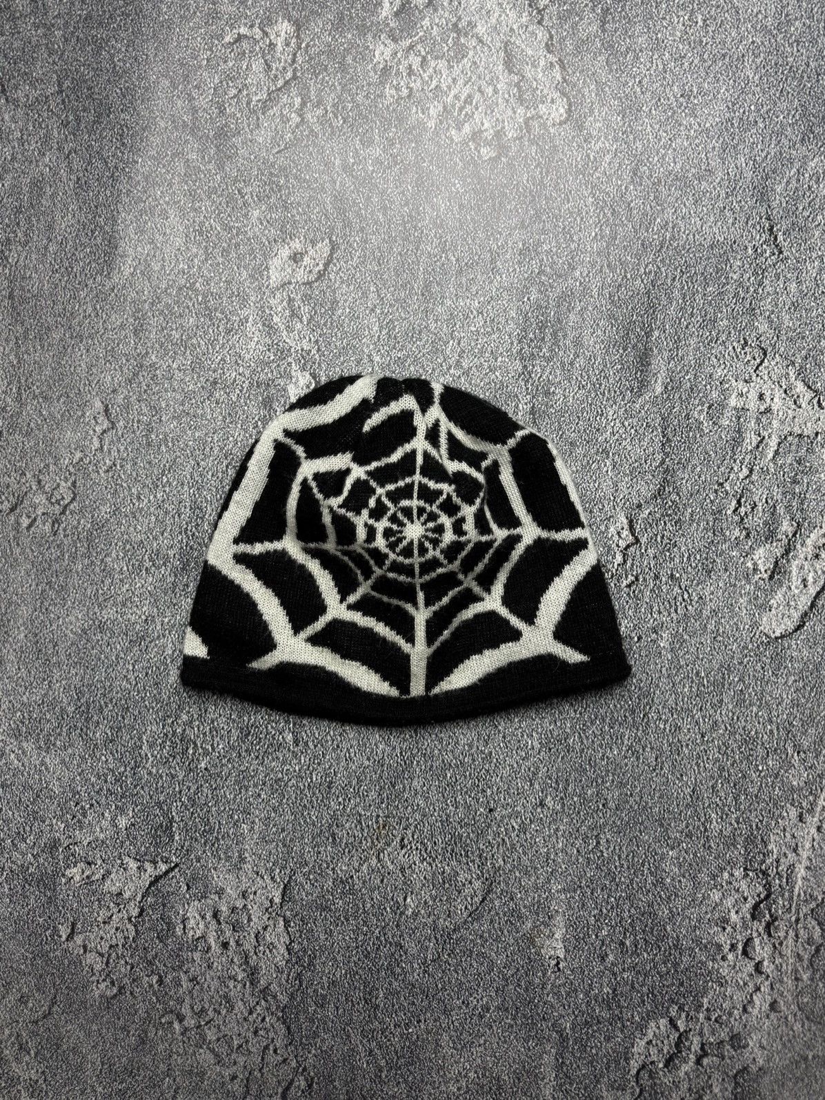 Other Vintage Black Spyder Web Y2K Hat Size ONE SIZE - 1 Thumbnail
