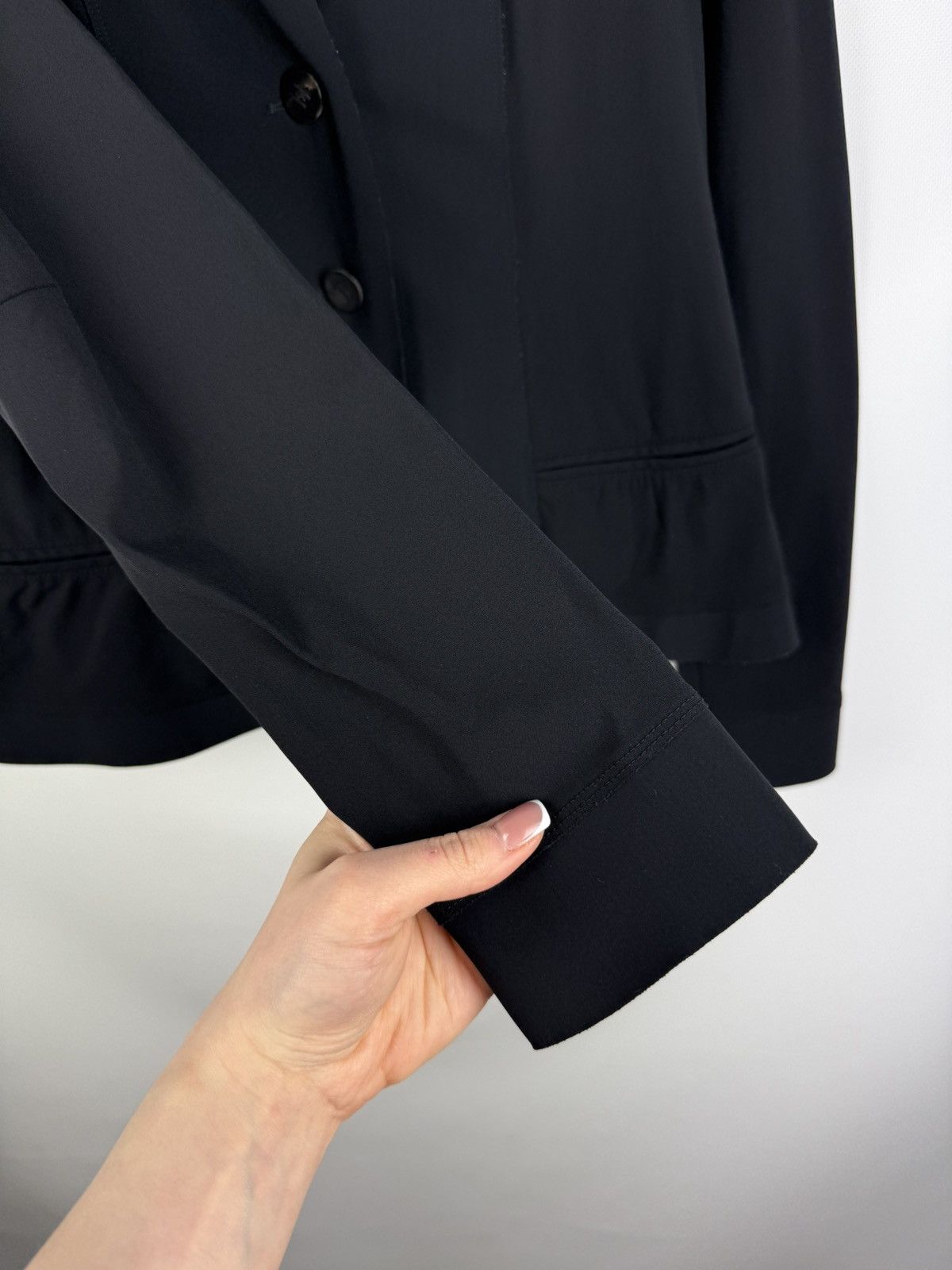 Marithe + Francois Girbaud Girbaud Cravatatakiller Avant-garde Nylon Blazer Jacket Size XL / US 12-14 / IT 48-50 - 10 Thumbnail