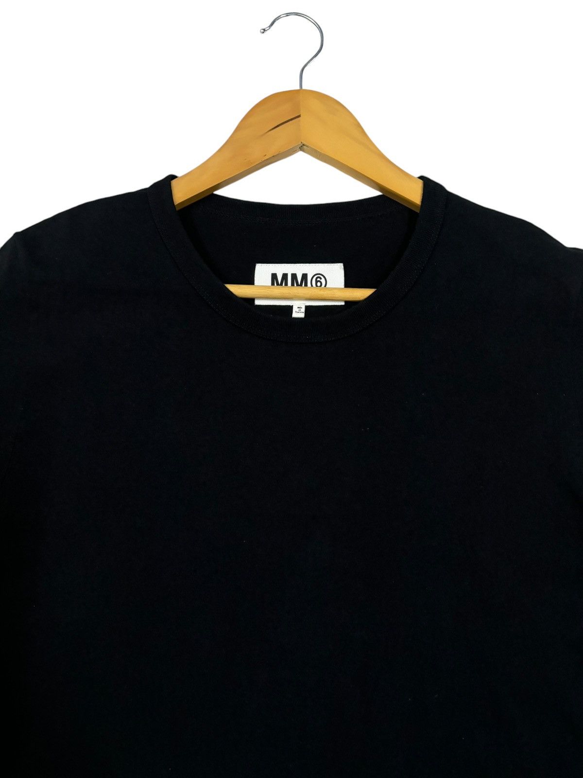 Maison Margiela MM6 Maison Martin Margiela Black Short Sleeve T-shirt Size US S / EU 44-46 / 1 - 3 Thumbnail