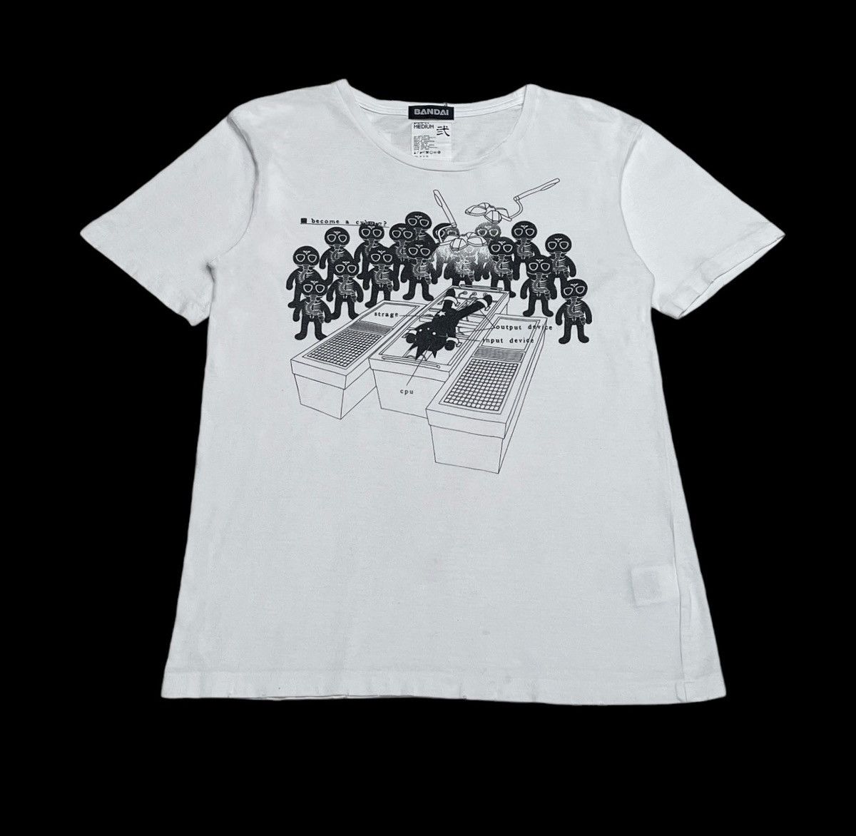 Japanese Brand × PPFM × Vintage Rare Design Vintage Brand PPFM Bandai T-shirt 2000s Size US M / EU 48-50 / 2 - 1 Thumbnail