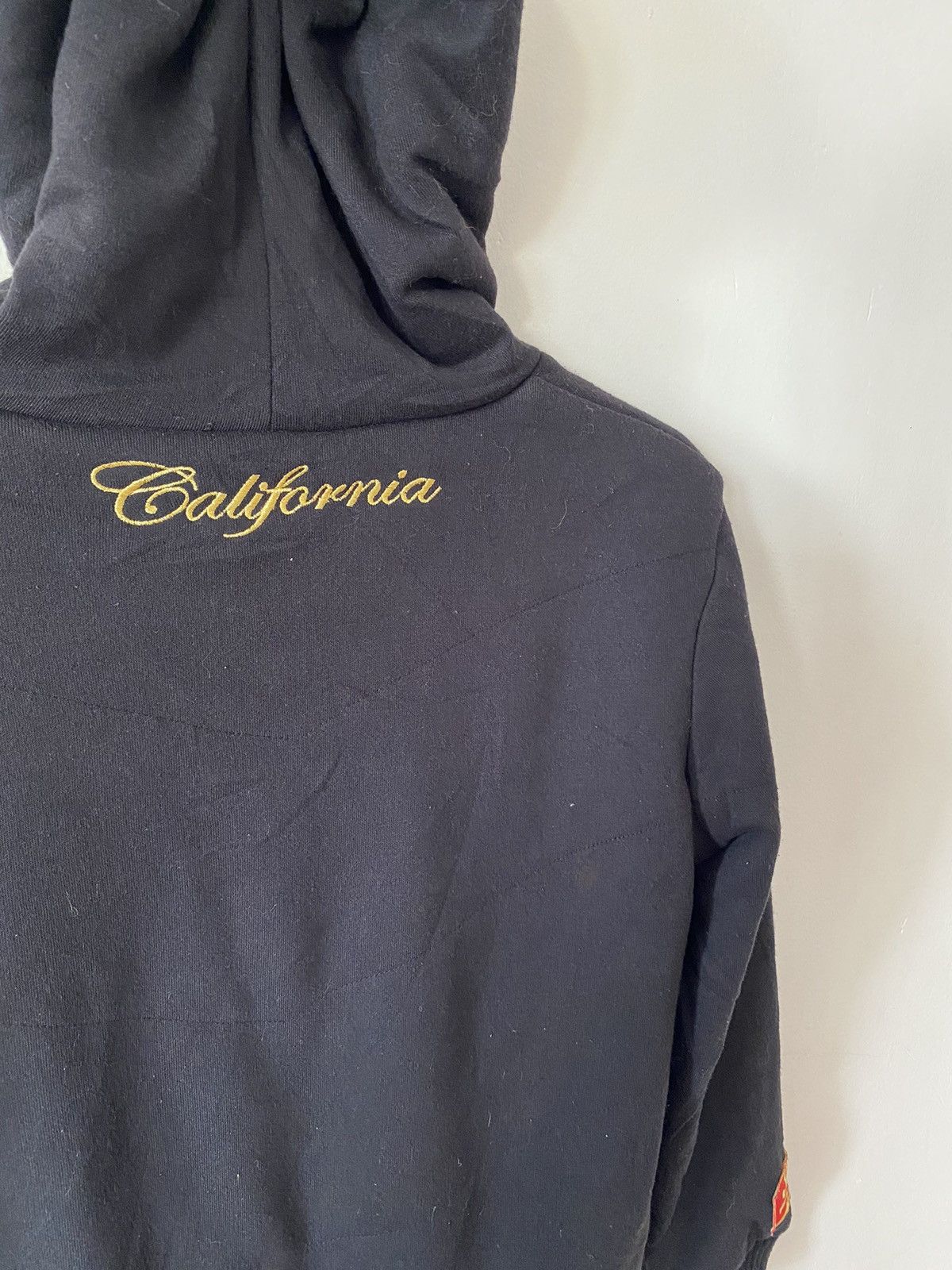 Le Grande Bleu (L.G.B.) Vintage Body Glove Zipper Hoodie Faux Fur Size US M / EU 48-50 / 2 - 17 Thumbnail