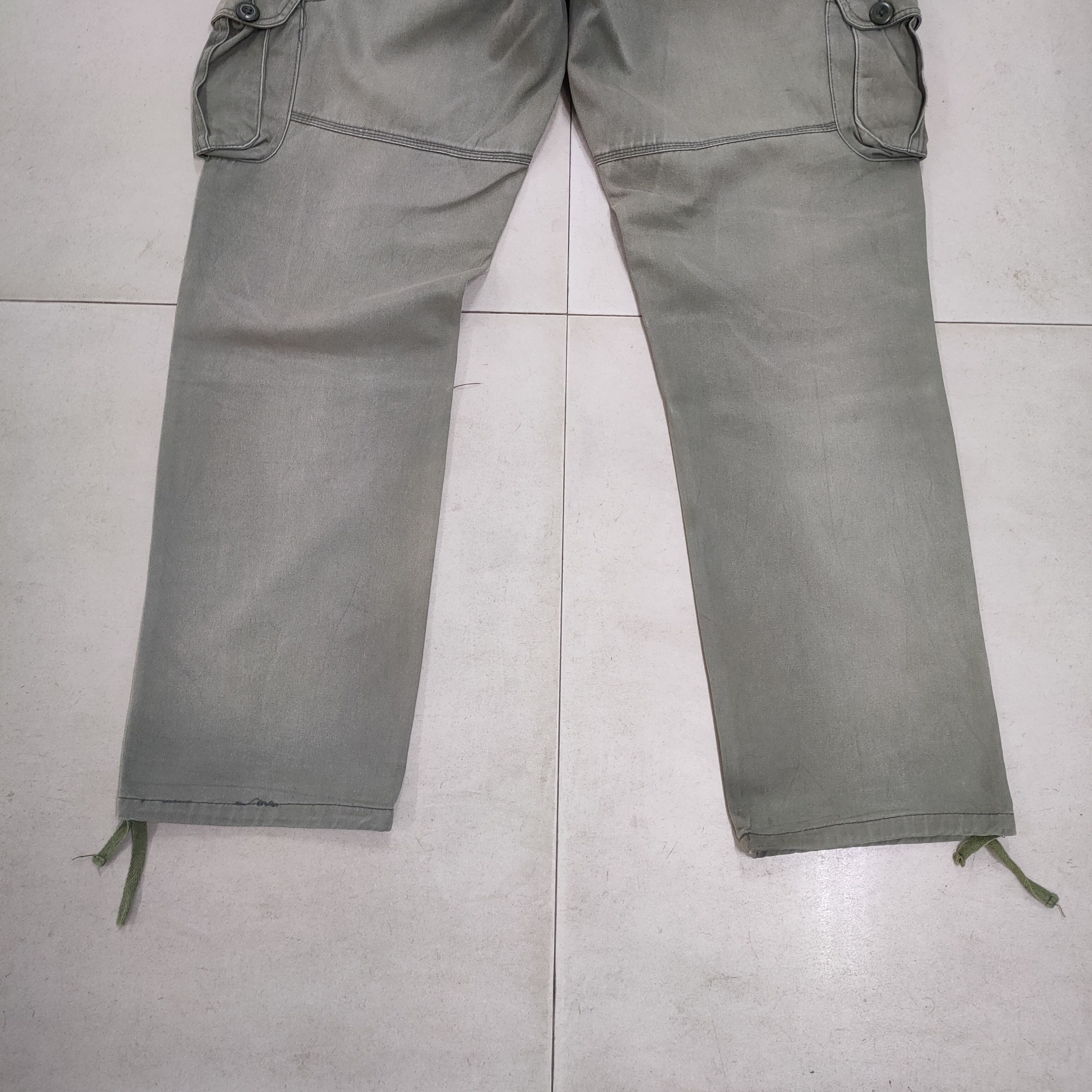 Japanese Brand × Vintage RUSTY 💥JAPANESE BRAND FADED CARGO PANTS Size US 34 / EU 50 - 10 Thumbnail