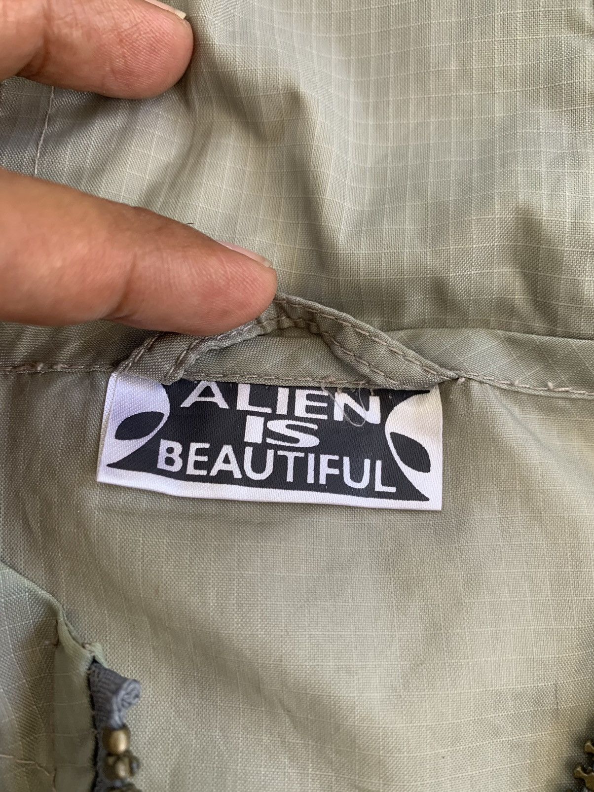 Alien Workshop Beschwa Alien Is Beautiful Half Zip Jacket Hooded Size US L / EU 52-54 / 3 - 14 Thumbnail