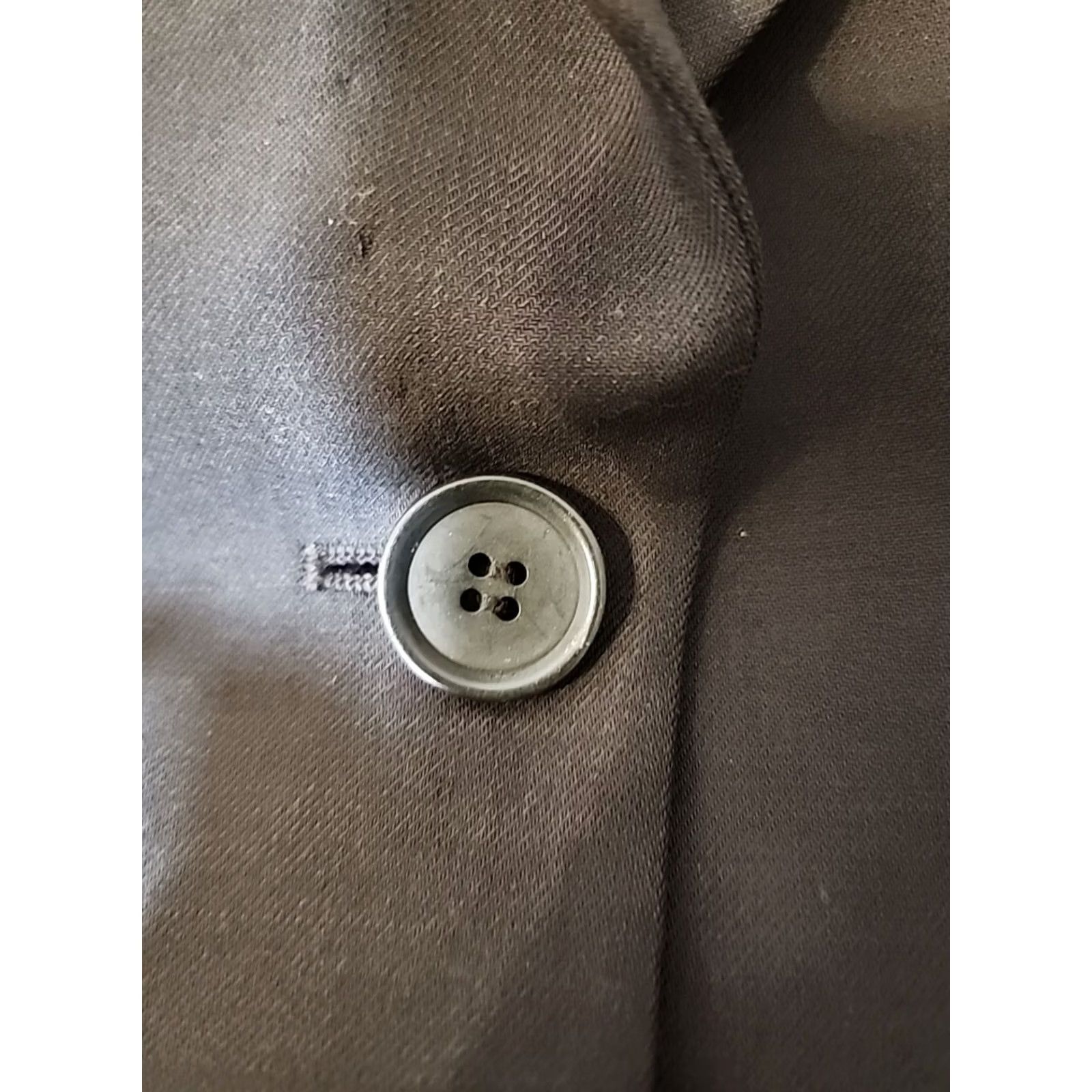 Giorgio Armani VINTAGE Giorgio Armani Classico Blazer Jacket Women S Brown 40 Button Wool Lining Rayon Solid 100% Wool Formal Career Size S / US 4 / IT 40 - 3 Thumbnail