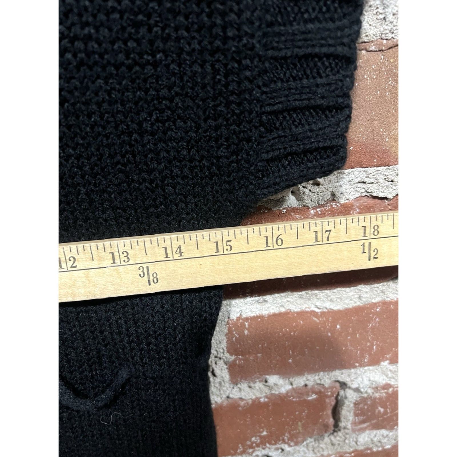 Energie Energie Shirt Dress XL Womens Black Short Sleeve Knit Cowl Neck Lined Sweater Dress NWT Size XL / US 12-14 / IT 48-50 - 4 Thumbnail