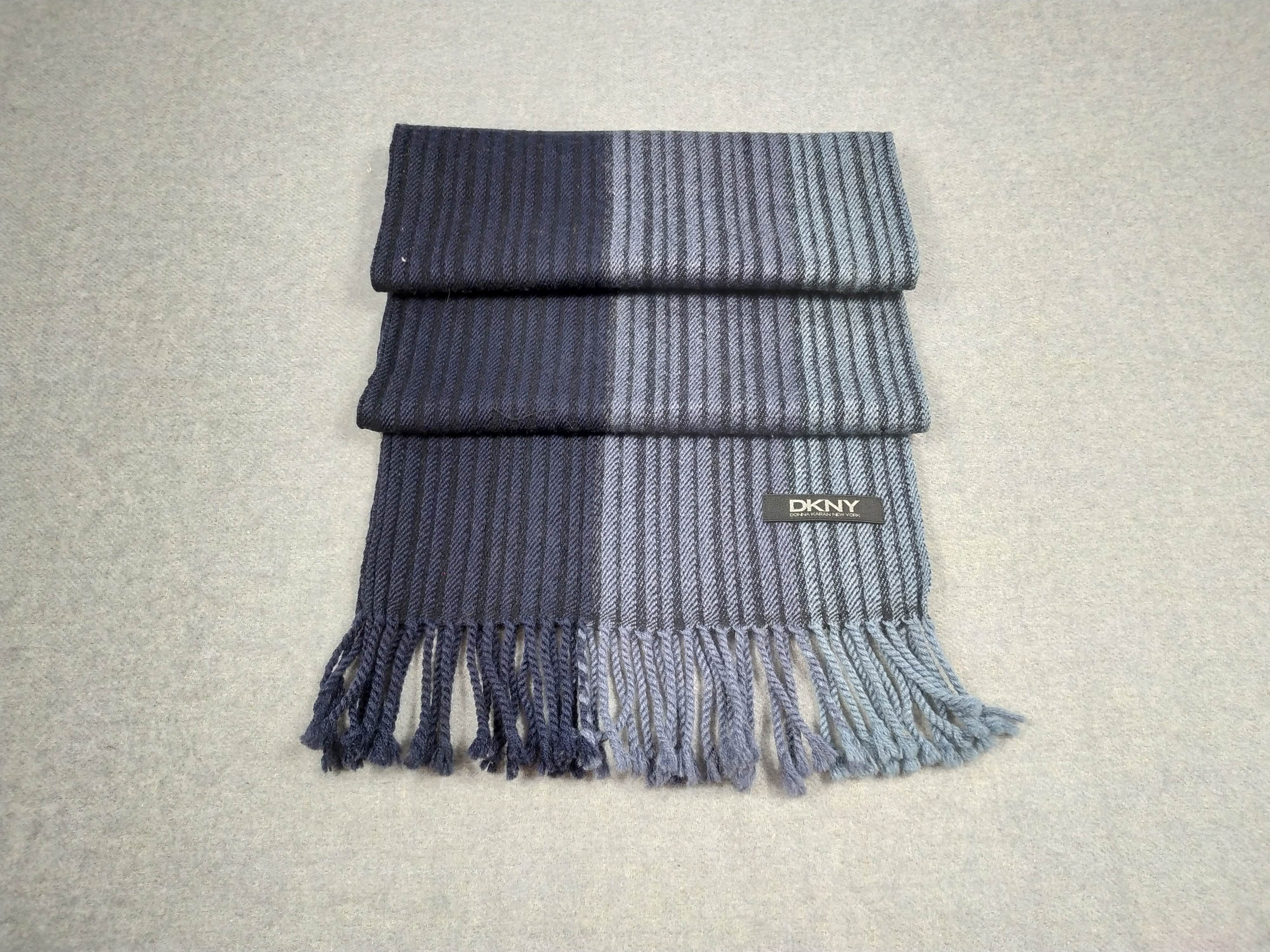DKNY × Vintage DKNY Scarf / Muffler / Neckwear - WW641 Size ONE SIZE - 3 Thumbnail