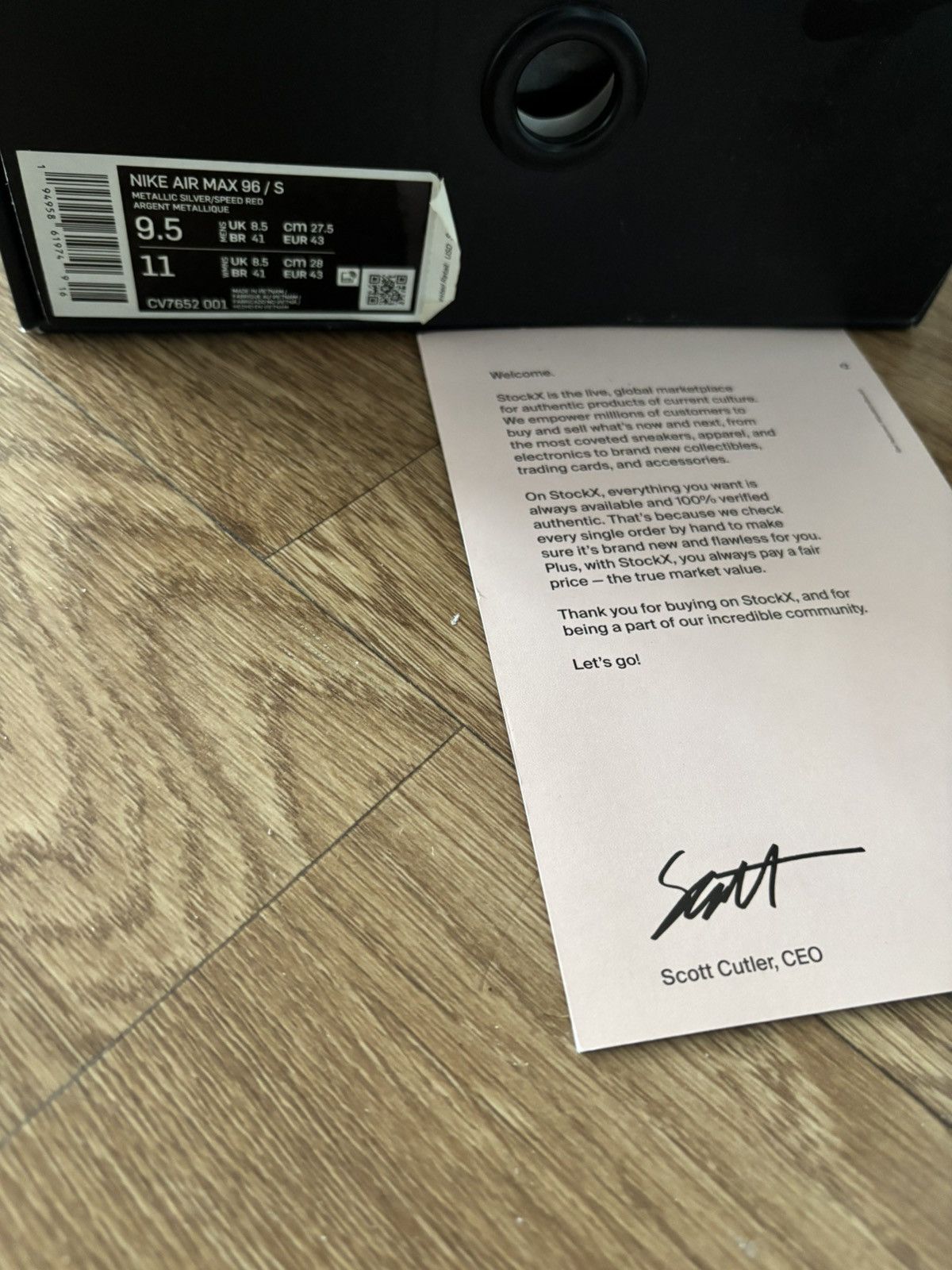Nike × Supreme Supreme Nike Air Max 96 (Silver Bullet) Size US 9.5 / EU 42-43 - 8 Thumbnail