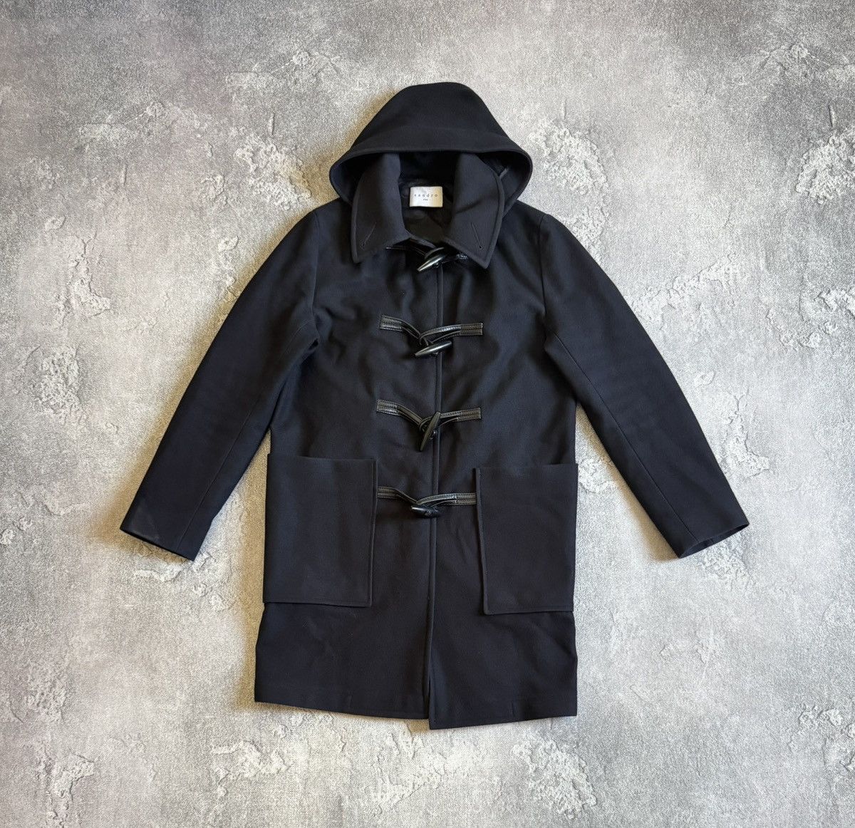 Sandro Sandro XS duffle coat wool jacket + hooded old money Size US XS / EU 42 / 0 - 5 Thumbnail