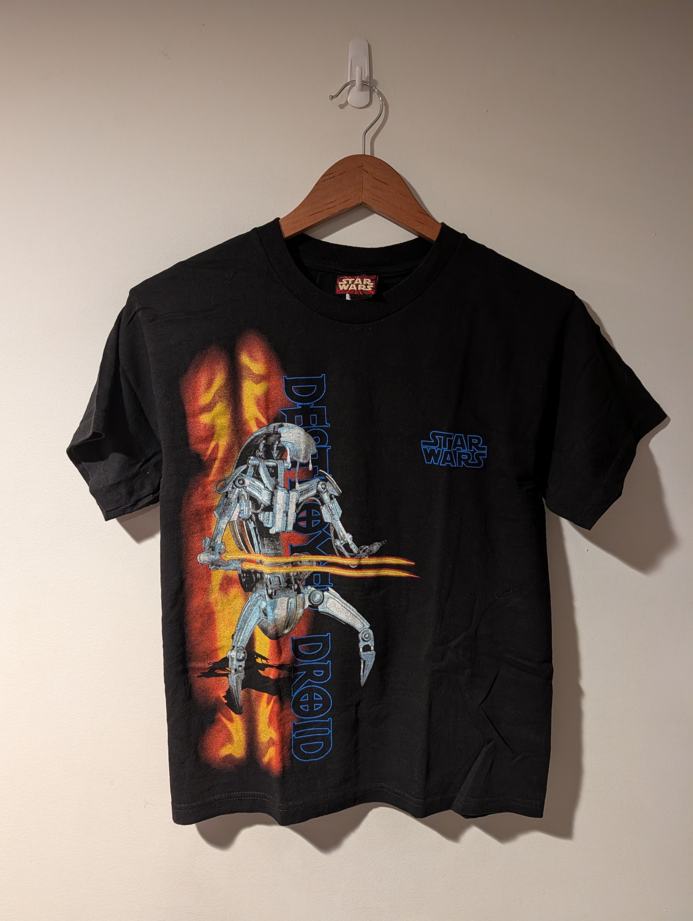 Star Wars Vintage 1999 Star Wars Episode 1 Droid T Shirt Boys Medium Size US M / EU 48-50 / 2 - 1 Thumbnail