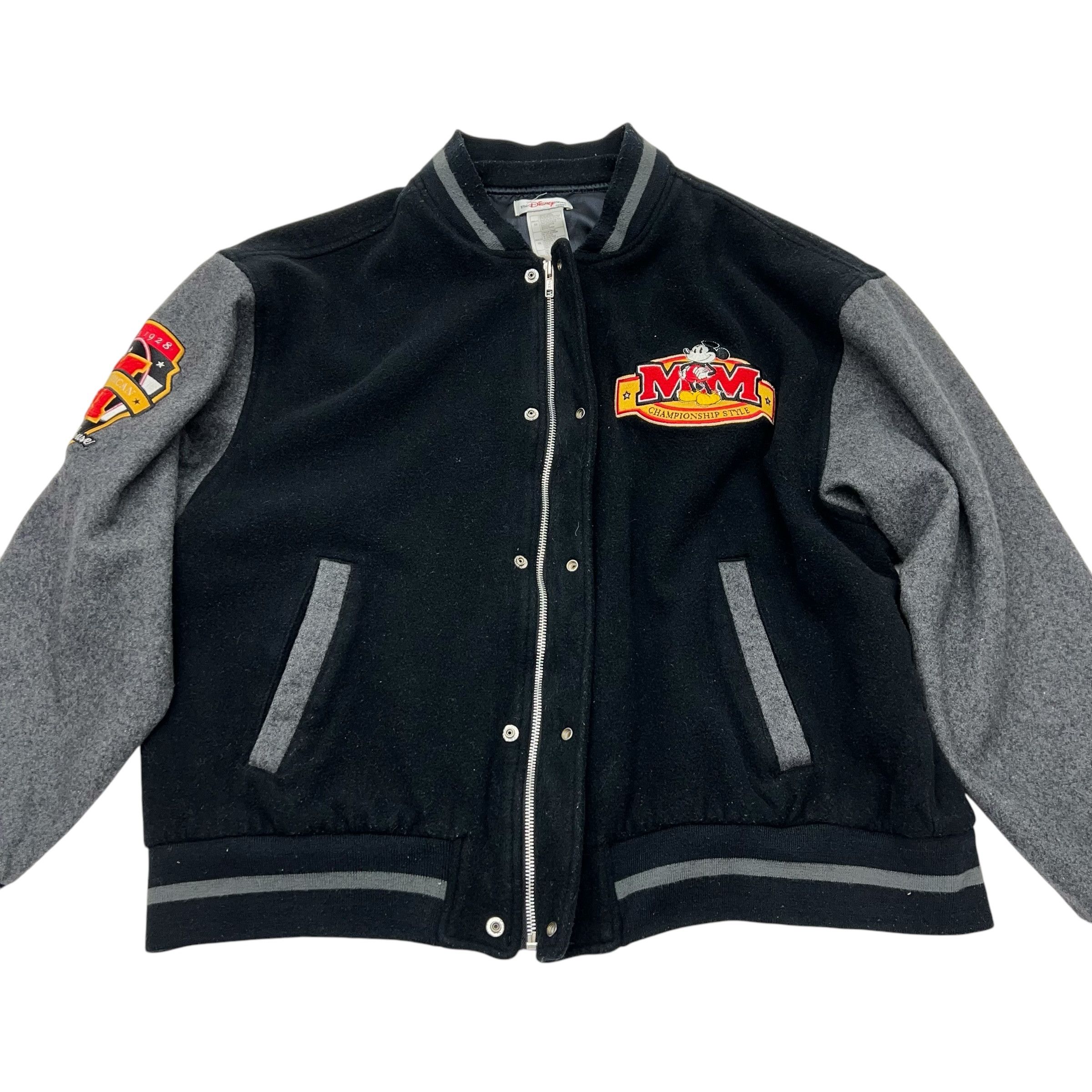 Disney × Mickey Mouse × Vintage Vintage Mickey Mouse Varsity Jacket Size US XL / EU 56 / 4 - 3 Thumbnail