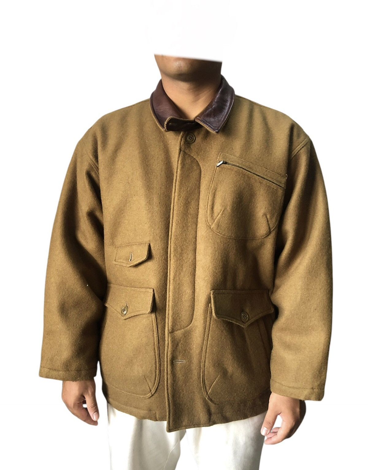 Vintage Rare🔥Vtg Nissley's Boston Club Mackinaw Cruiser Wool Jacket Size US XL / EU 56 / 4 - 3 Thumbnail