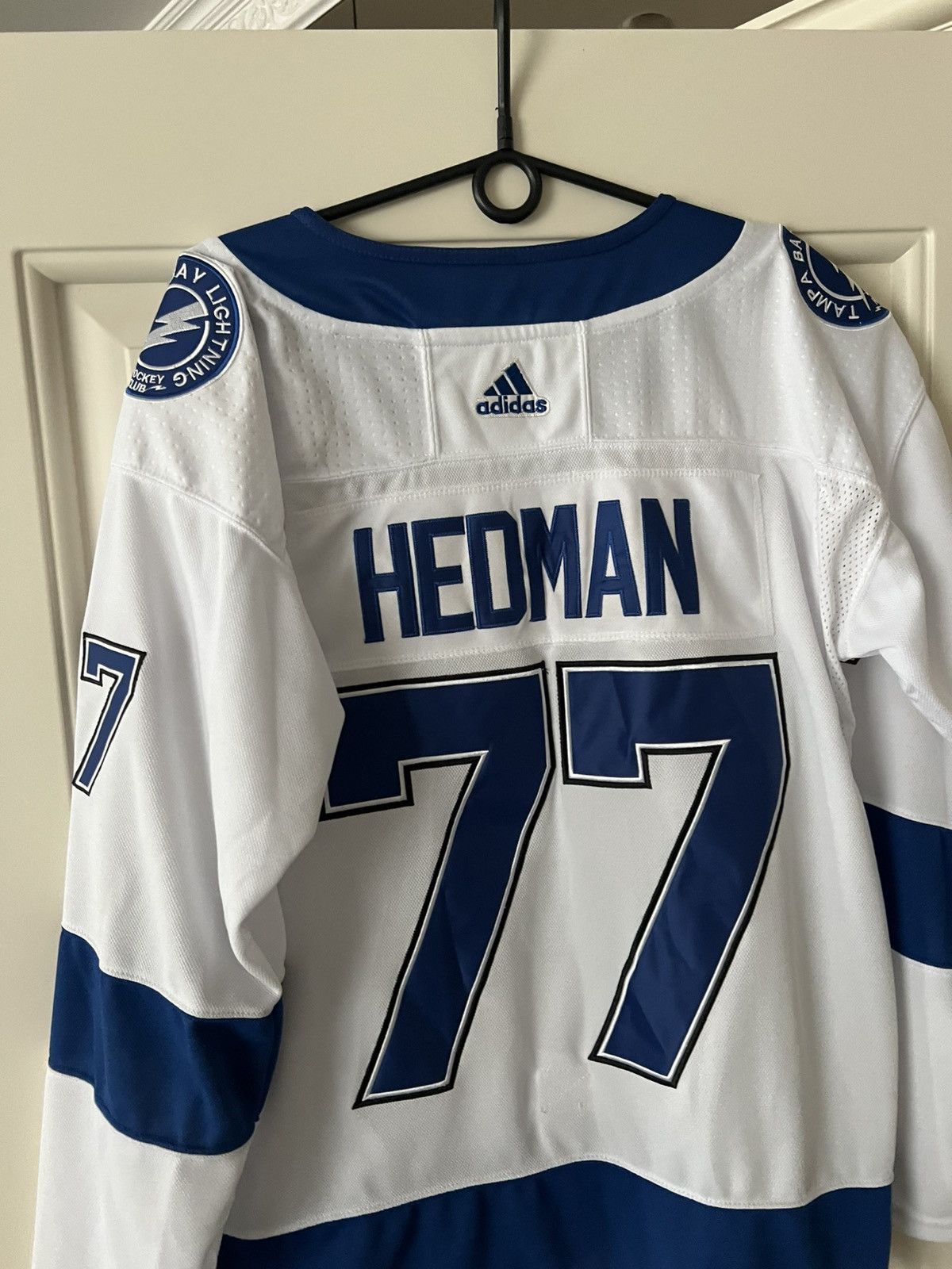 NHL Adidas NHL Tampa Bay Lightning #77 Hedman Jersey Size US XL / EU 56 / 4 - 18 Thumbnail
