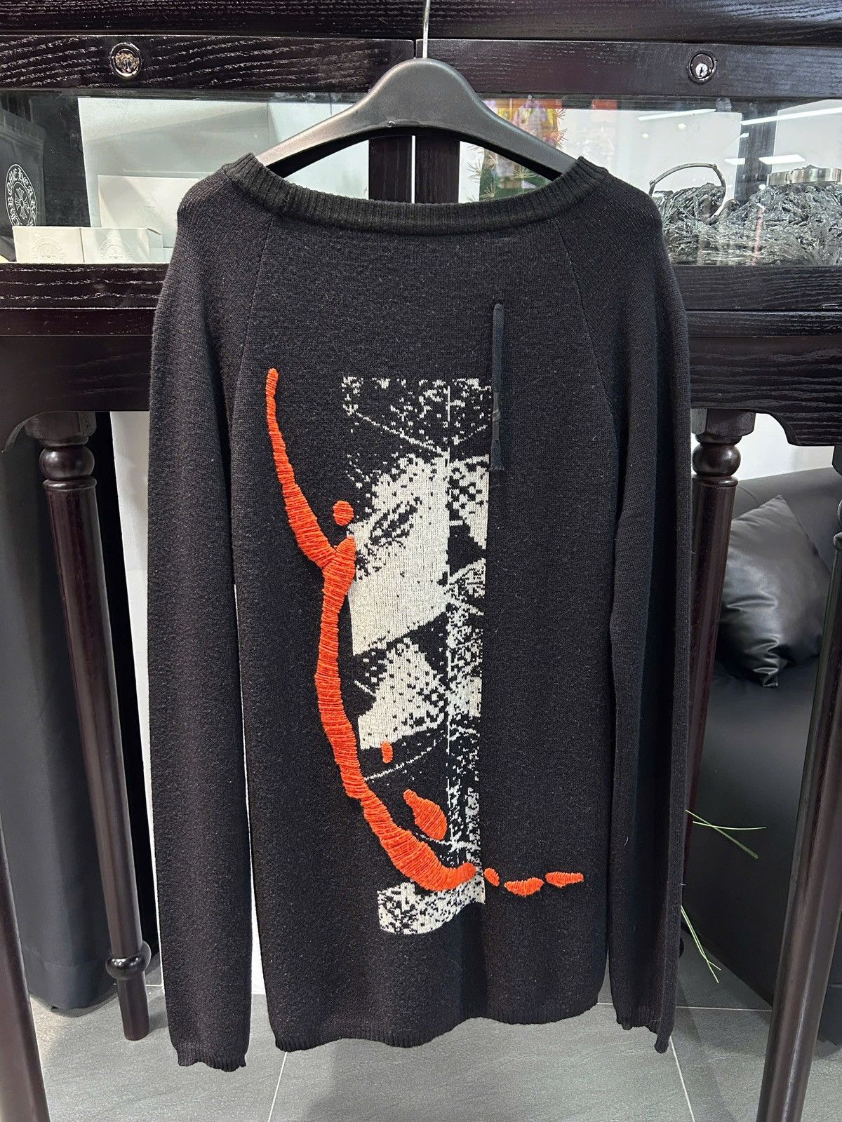 11 By Boris Bidjan Saberi 11 BY Boris Bidjan Saberi Merino Wool Sweater Size US M / EU 48-50 / 2 - 2 Thumbnail