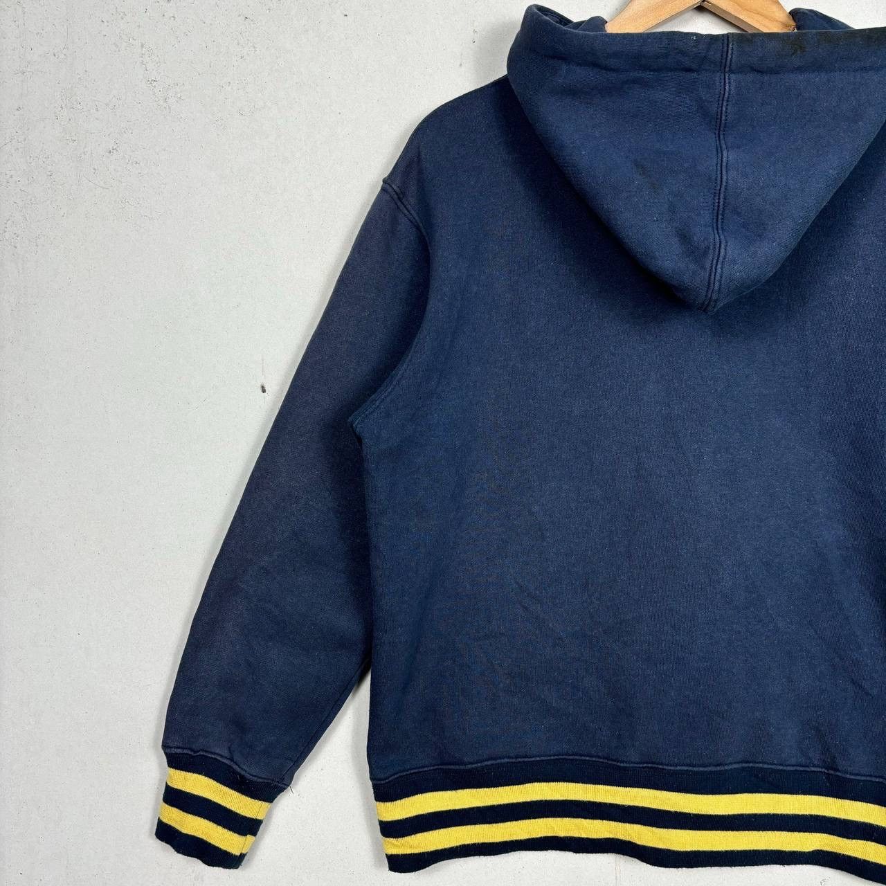 Polo Ralph Lauren Polo Ralph Lauren Big Pony #3 Zip Hoodie Navy Yellow M Size US M / EU 48-50 / 2 - 4 Thumbnail
