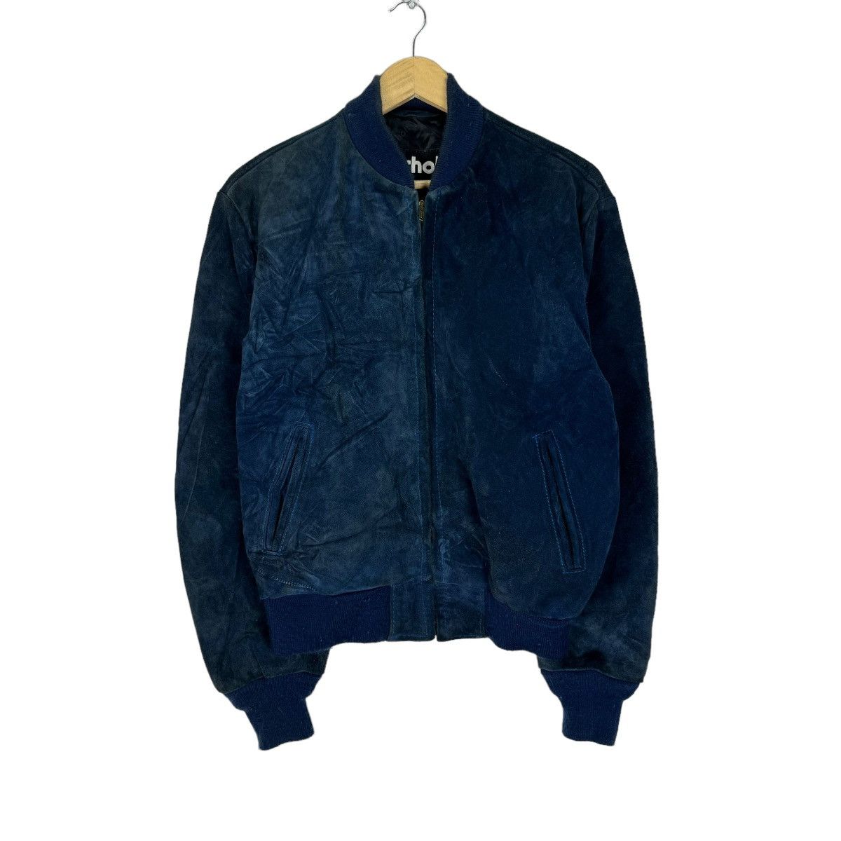Schott 🌟SCHOTT USA SUEDE LEATHER ZIPPER JACKET Size US L / EU 52-54 / 3 - 1 Thumbnail