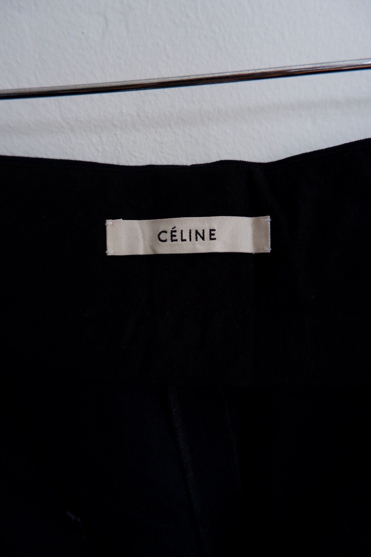 Celine Celine Phoebe Philo Laine Contrast Stitch High waist Pants Size 30" / US 8 / IT 44 - 5 Thumbnail