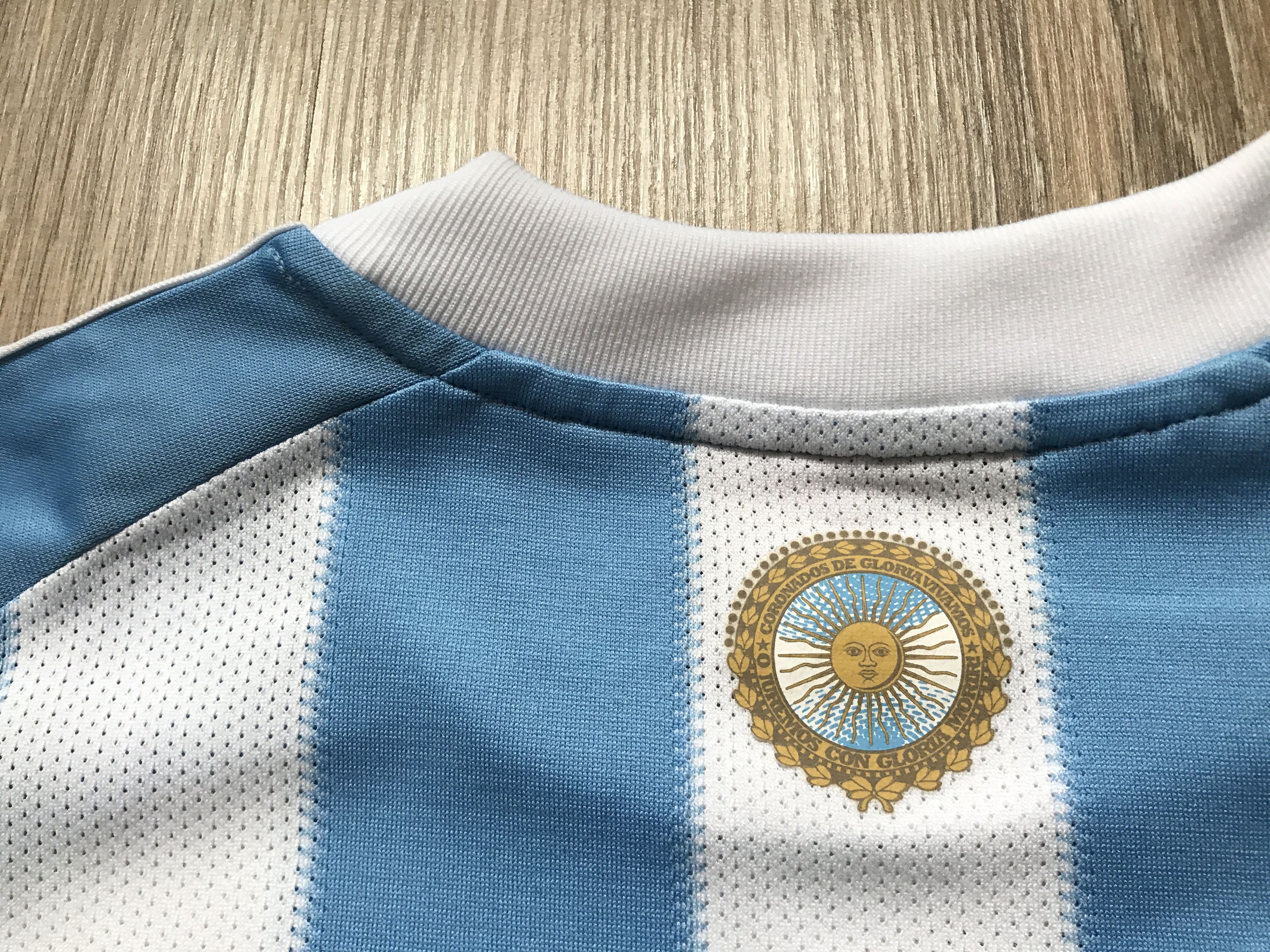 Adidas × Vintage Kids Vintage Adidas Argentina Football Shirt Size US XXS / EU 40 - 5 Thumbnail