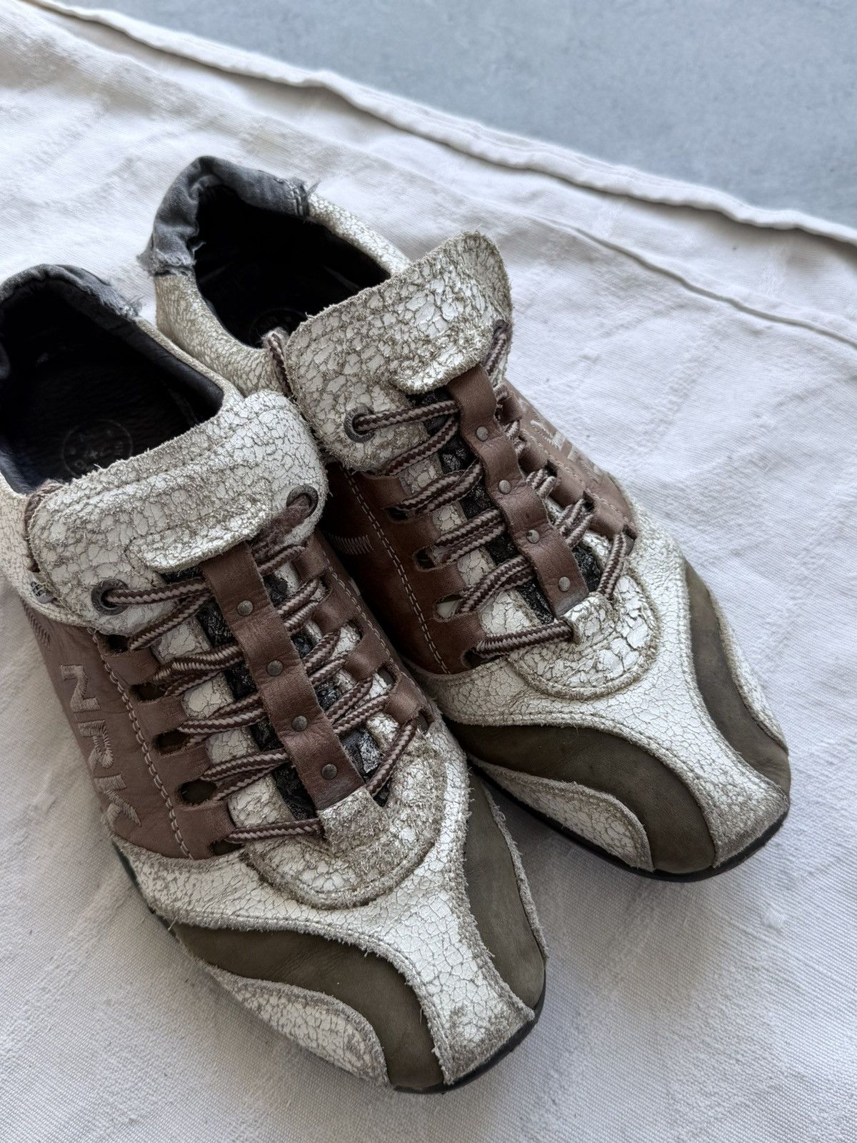 New Rock Vintage New Rock Leather Sneakers Size US 9 / EU 42 - 4 Thumbnail